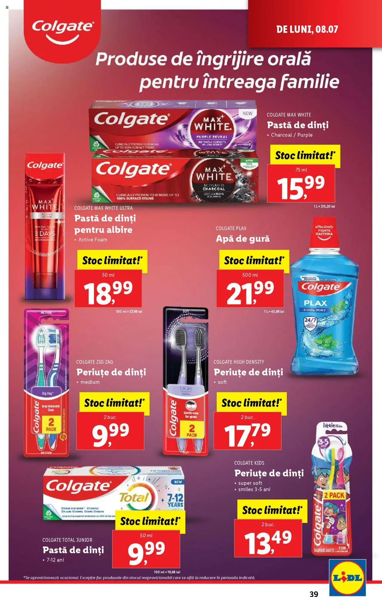 Catalog LIDL 8 - 14 Iulie 2024 | Pagina 39