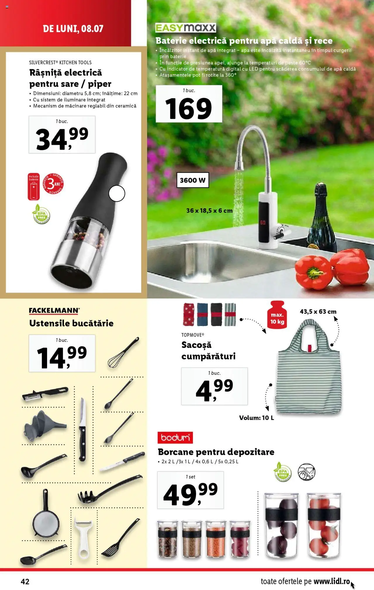 Catalog LIDL 8 - 14 Iulie 2024 | Pagina 42
