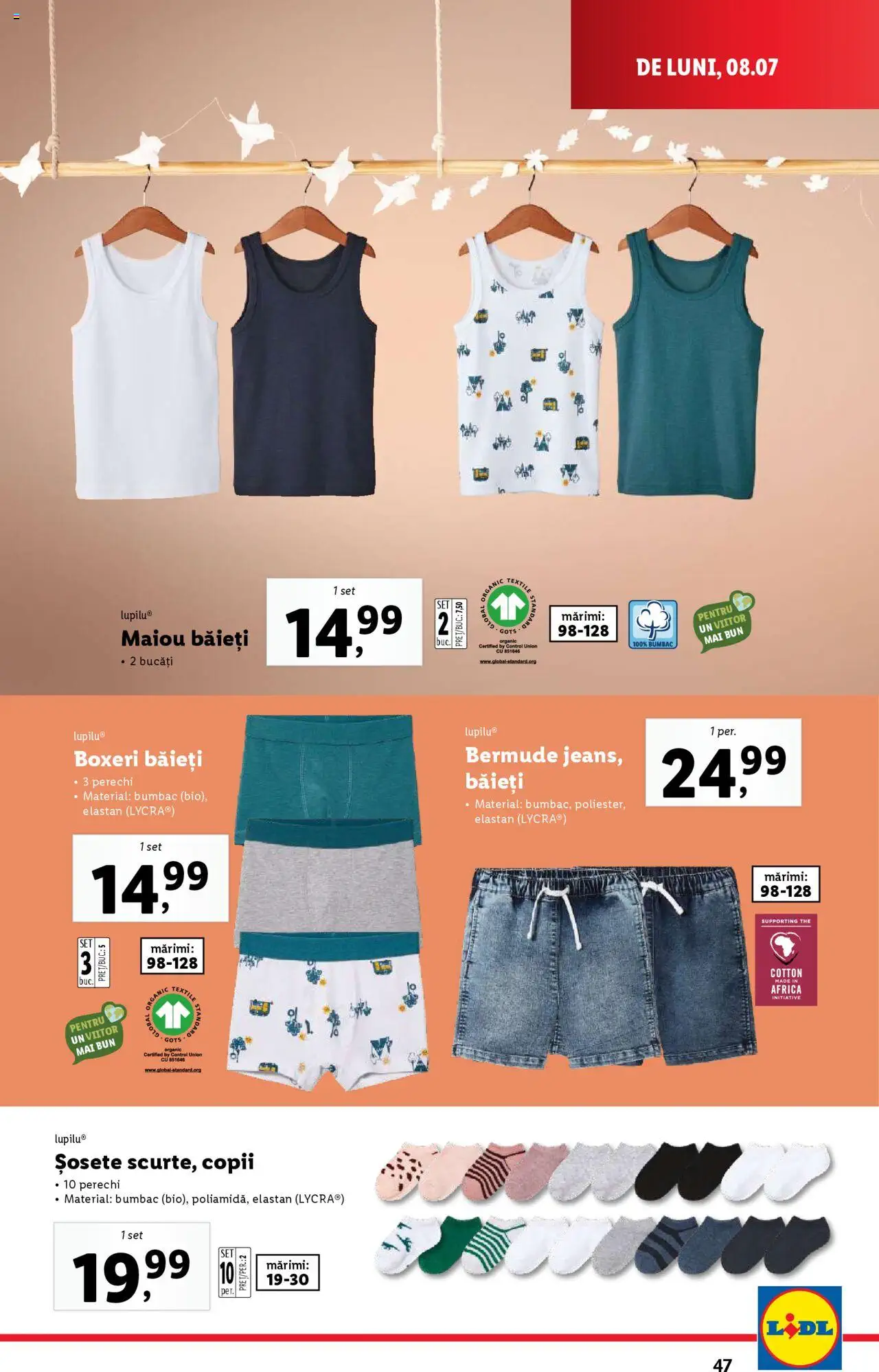 Catalog LIDL 8 - 14 Iulie 2024 | Pagina 47