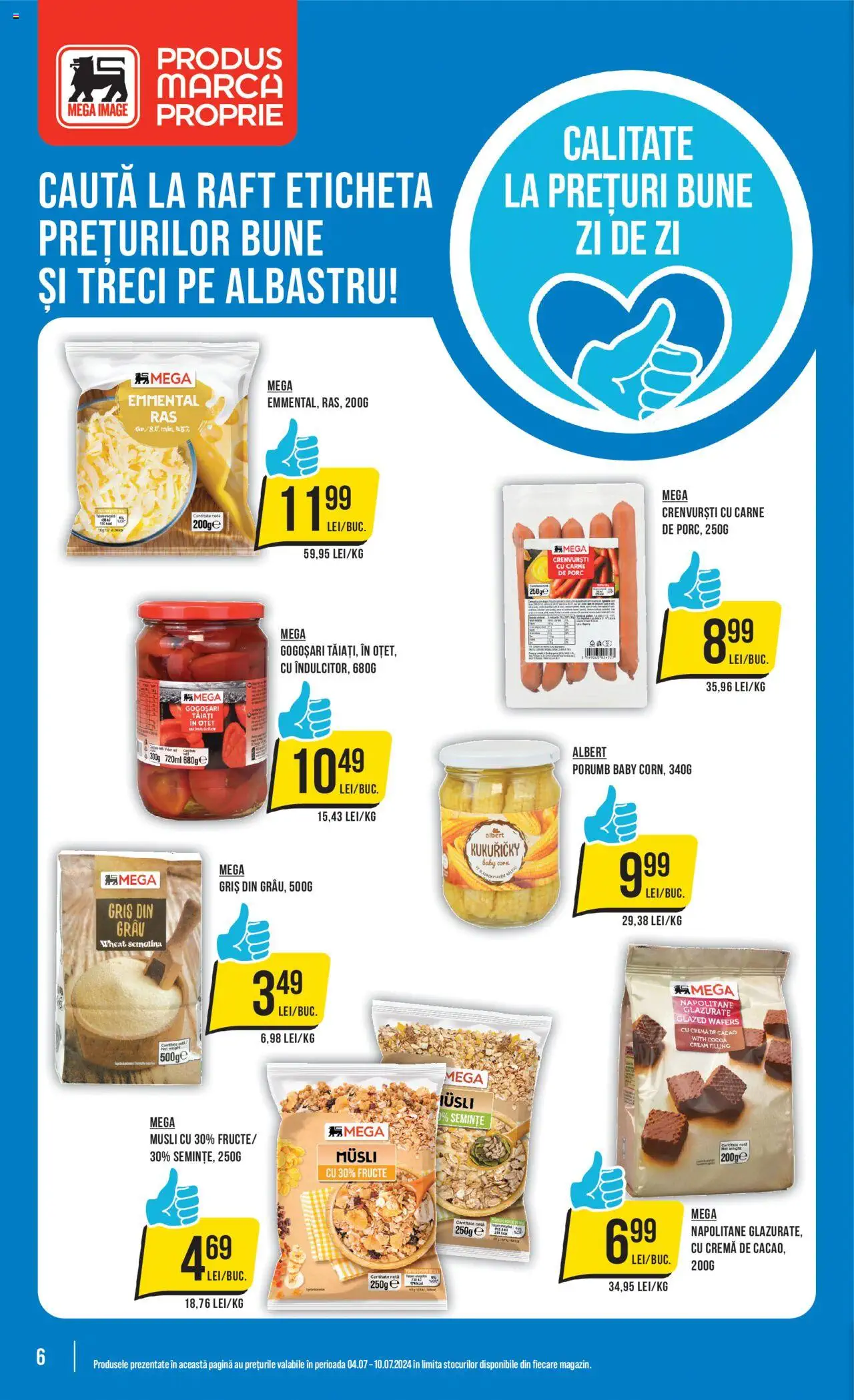 Catalog Mega Image 4 - 10 Iulie 2024 | Pagina 6