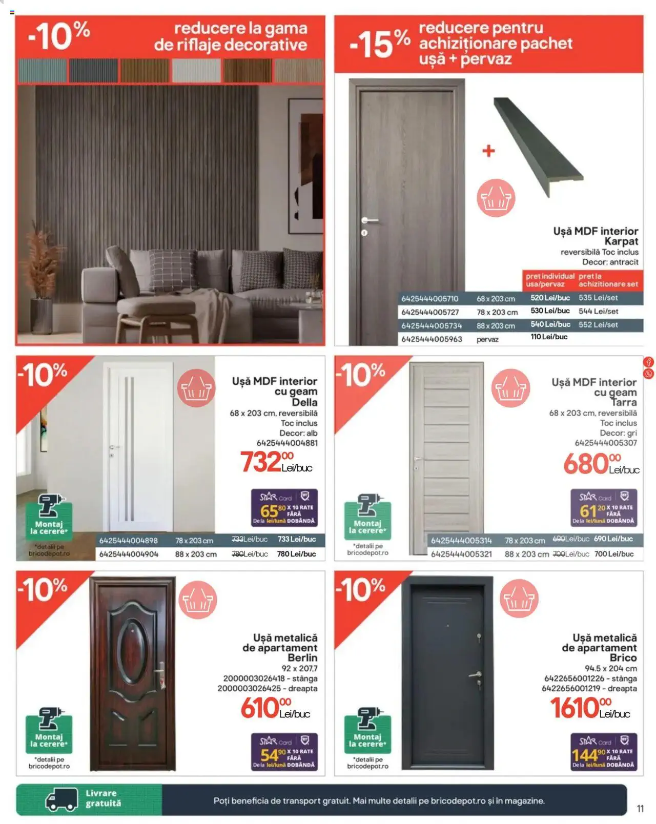Catalog Brico Depot 1 August - 3 Septembrie 2024 | Pagina 11