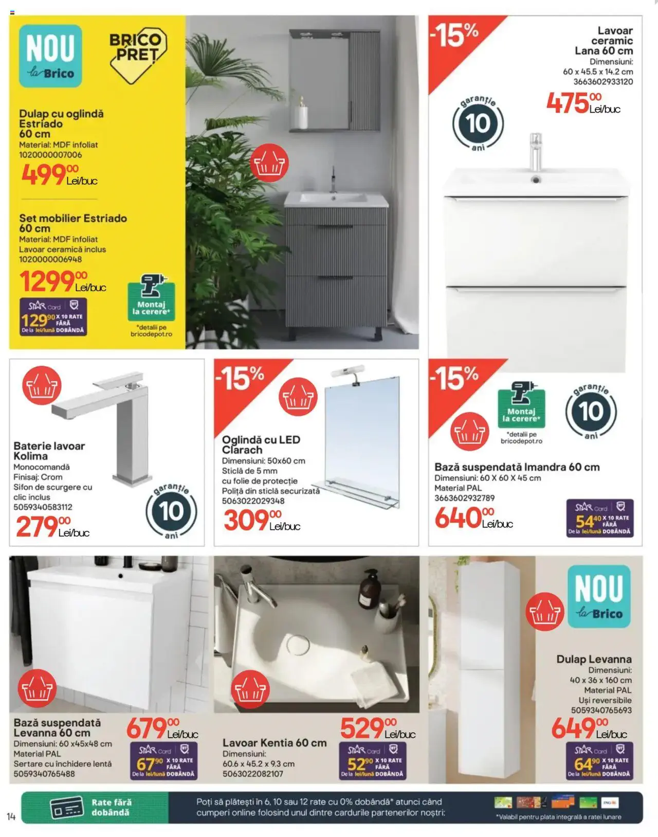 Catalog Brico Depot 1 August - 3 Septembrie 2024 | Pagina 14