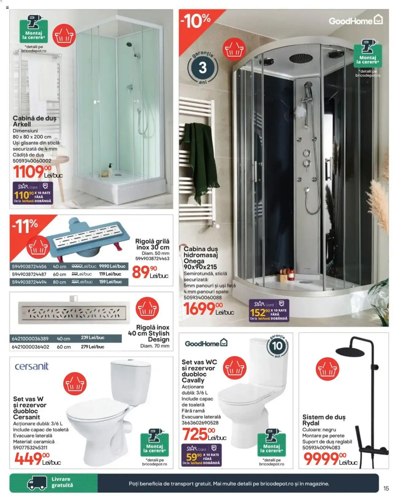 Catalog Brico Depot 1 August - 3 Septembrie 2024 | Pagina 15