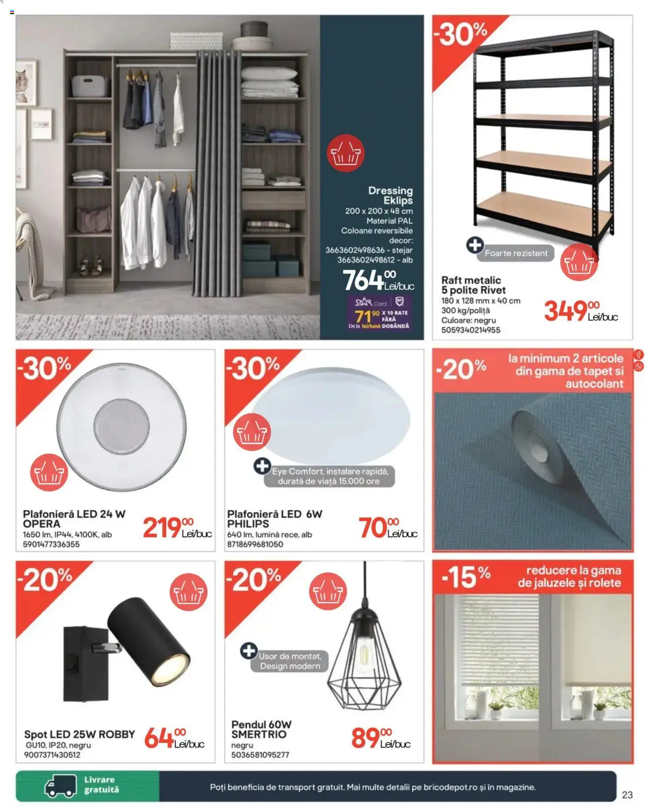 Catalog Brico Depot 1 August - 3 Septembrie 2024 | Pagina 23