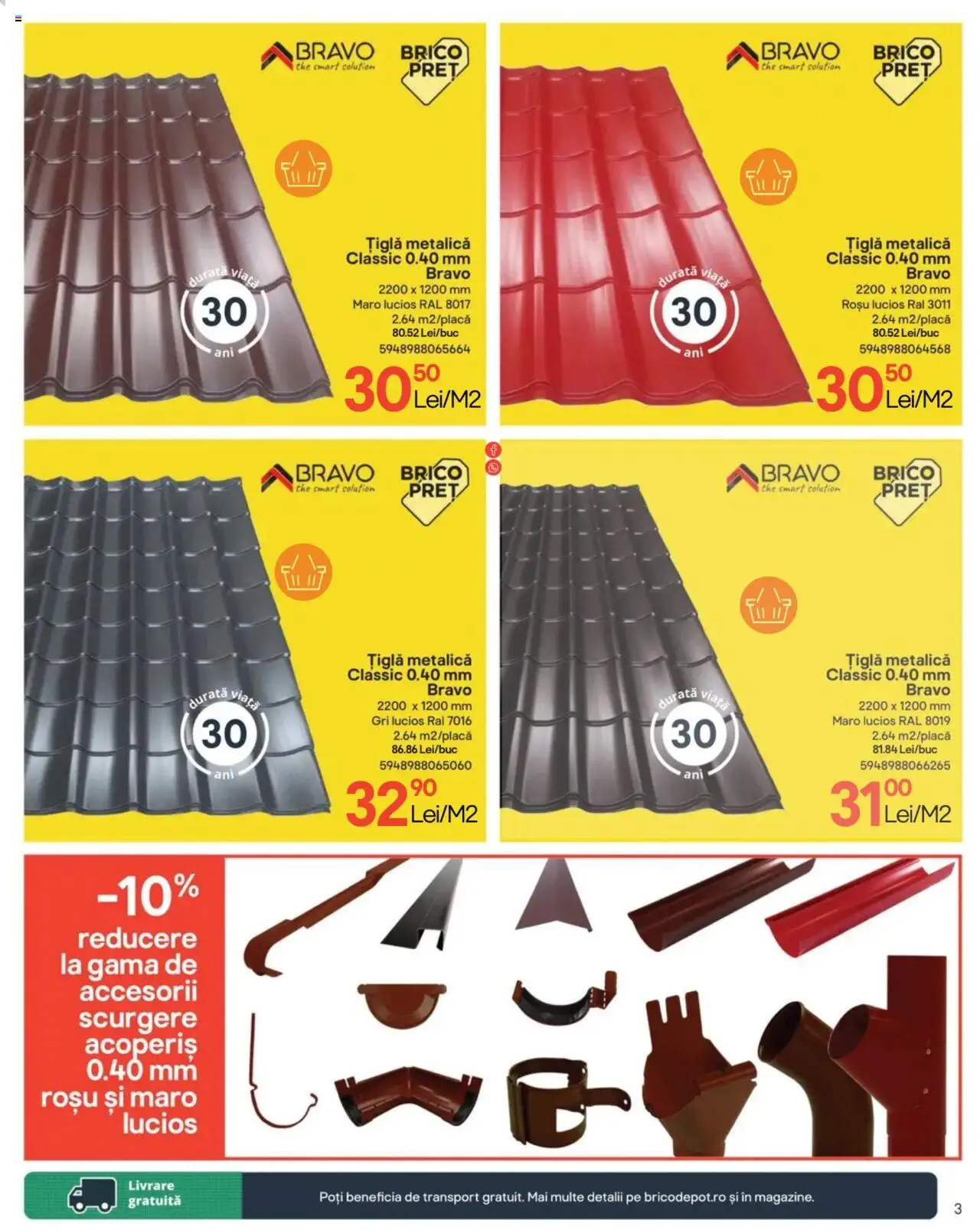 Catalog Brico Depot 1 August - 3 Septembrie 2024 | Pagina 3