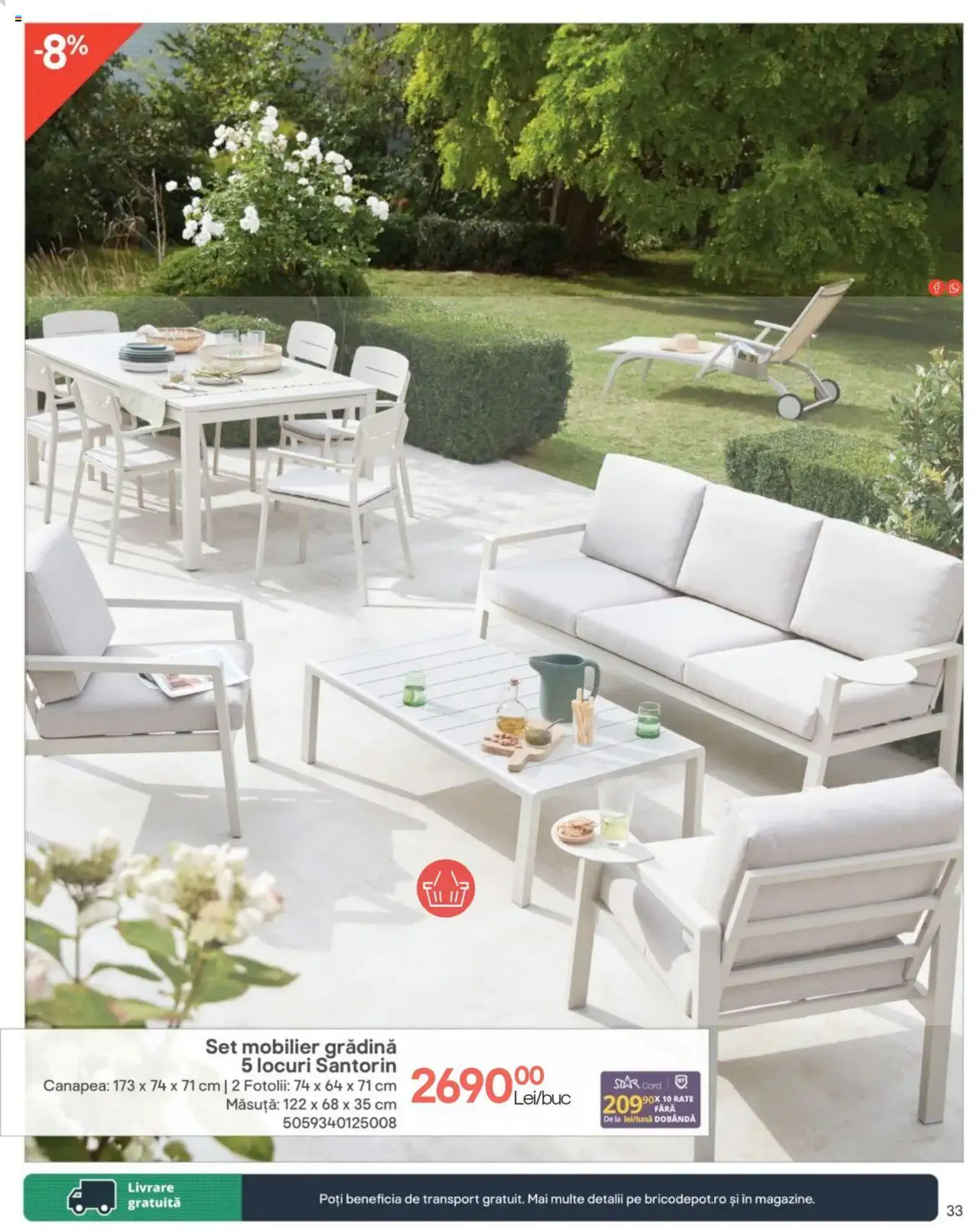 Catalog Brico Depot 1 August - 3 Septembrie 2024 | Pagina 33