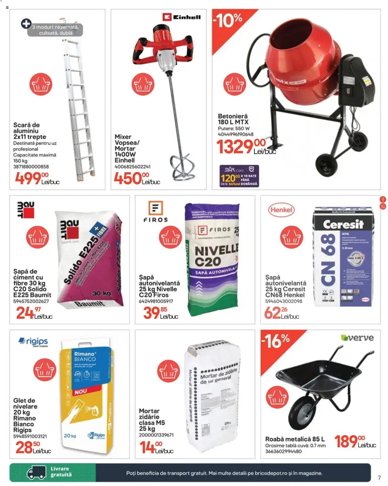 Catalog Brico Depot 1 August - 3 Septembrie 2024 | Pagina 7