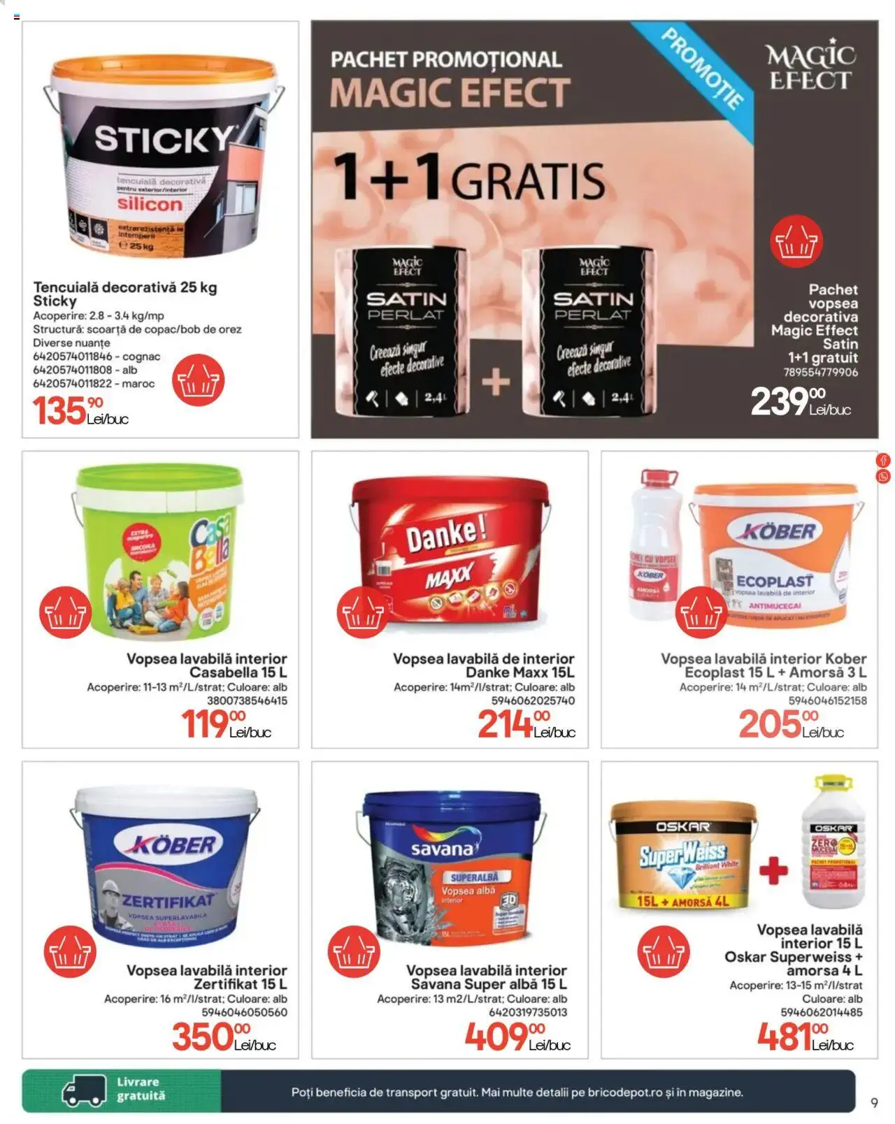 Catalog Brico Depot 1 August - 3 Septembrie 2024 | Pagina 9