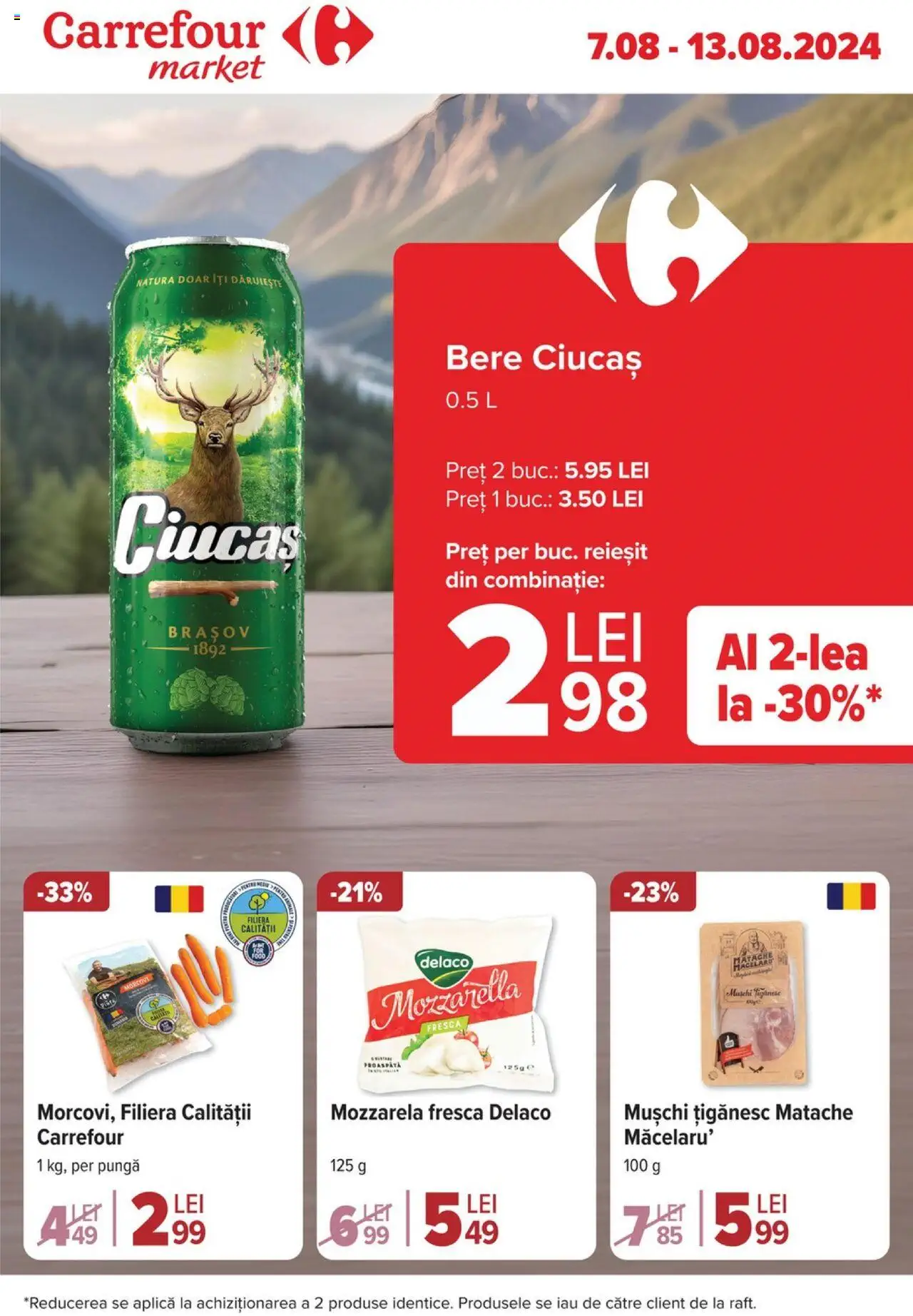 Catalog Carrefour 7 - 13 August 2024 | Pagina 1