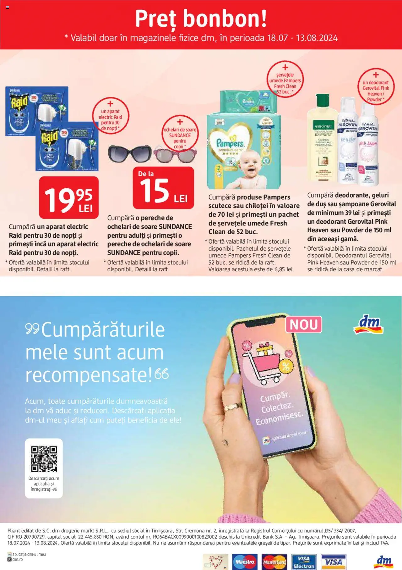 Catalog DM Drogerie Markt 18 Iulie - 13 August 2024 | Pagina 32
