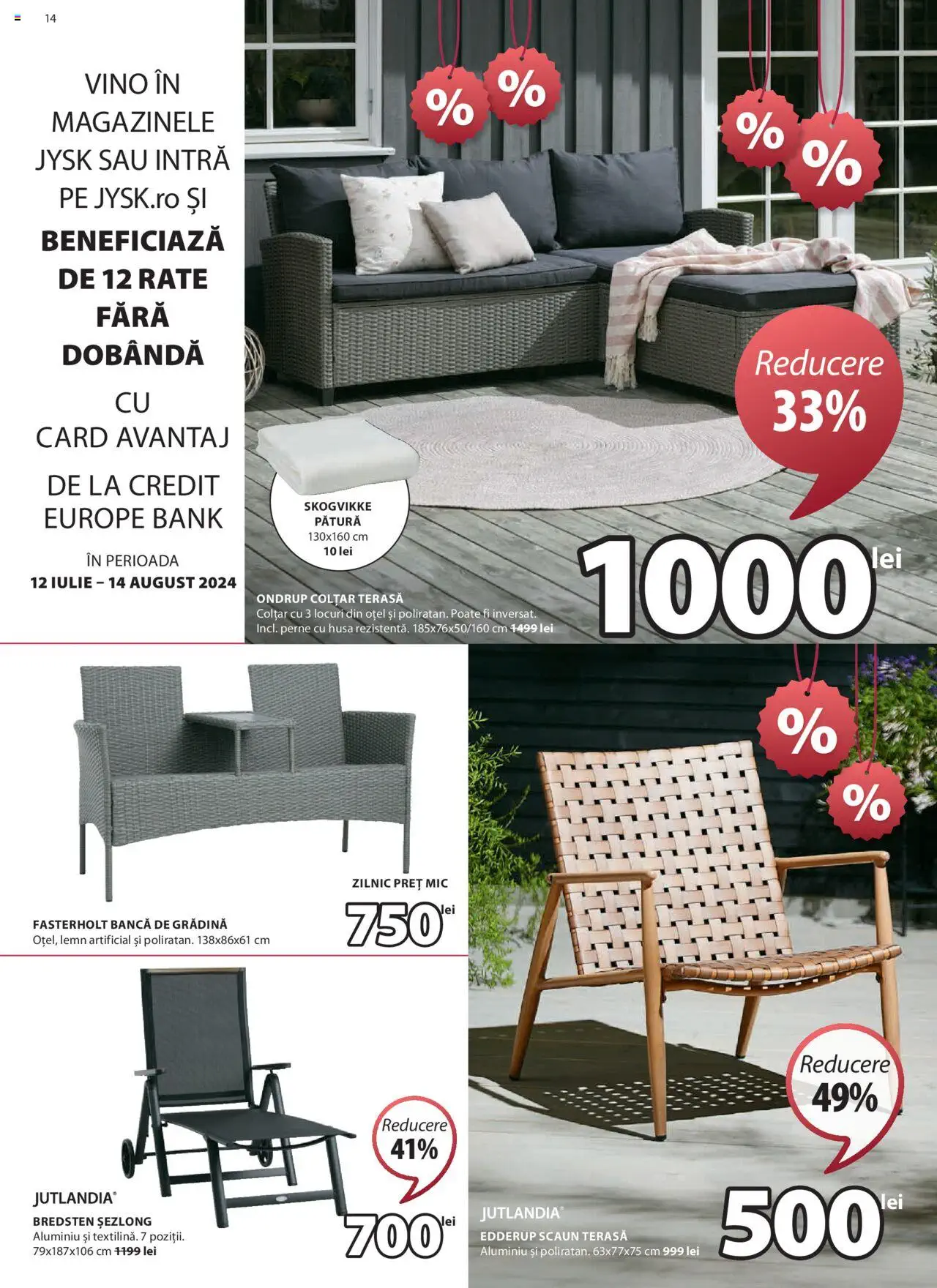 Catalog JYSK 12 Iulie - 8 August 2024 | Pagina 14