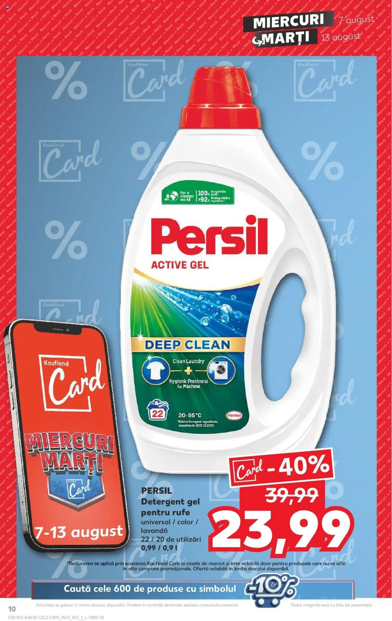 Catalog Kaufland 7 - 13 August 2024 | Pagina 10