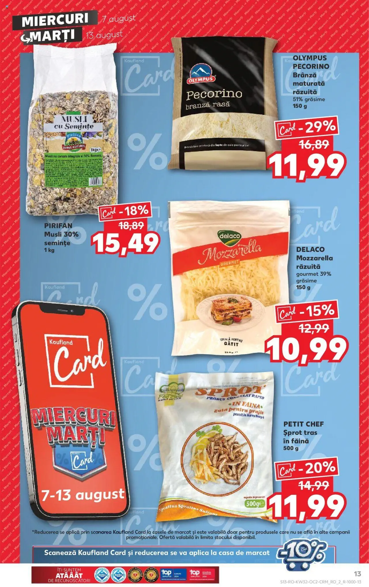 Catalog Kaufland 7 - 13 August 2024 | Pagina 13