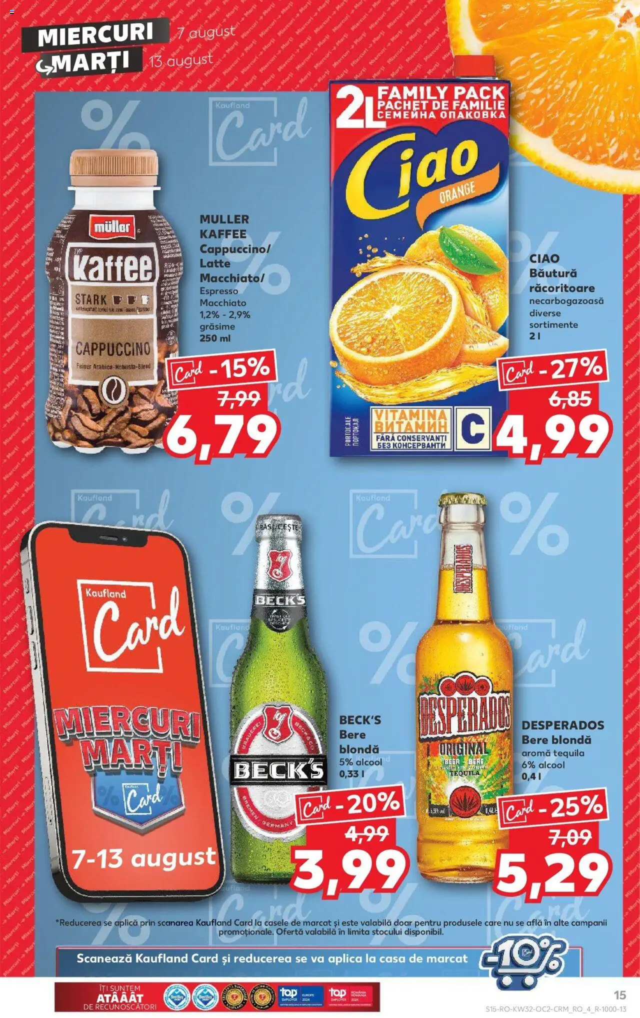 Catalog Kaufland 7 - 13 August 2024 | Pagina 15