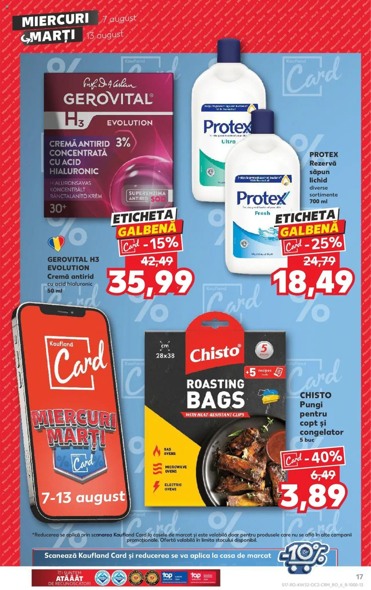 Catalog Kaufland 7 - 13 August 2024 | Pagina 17