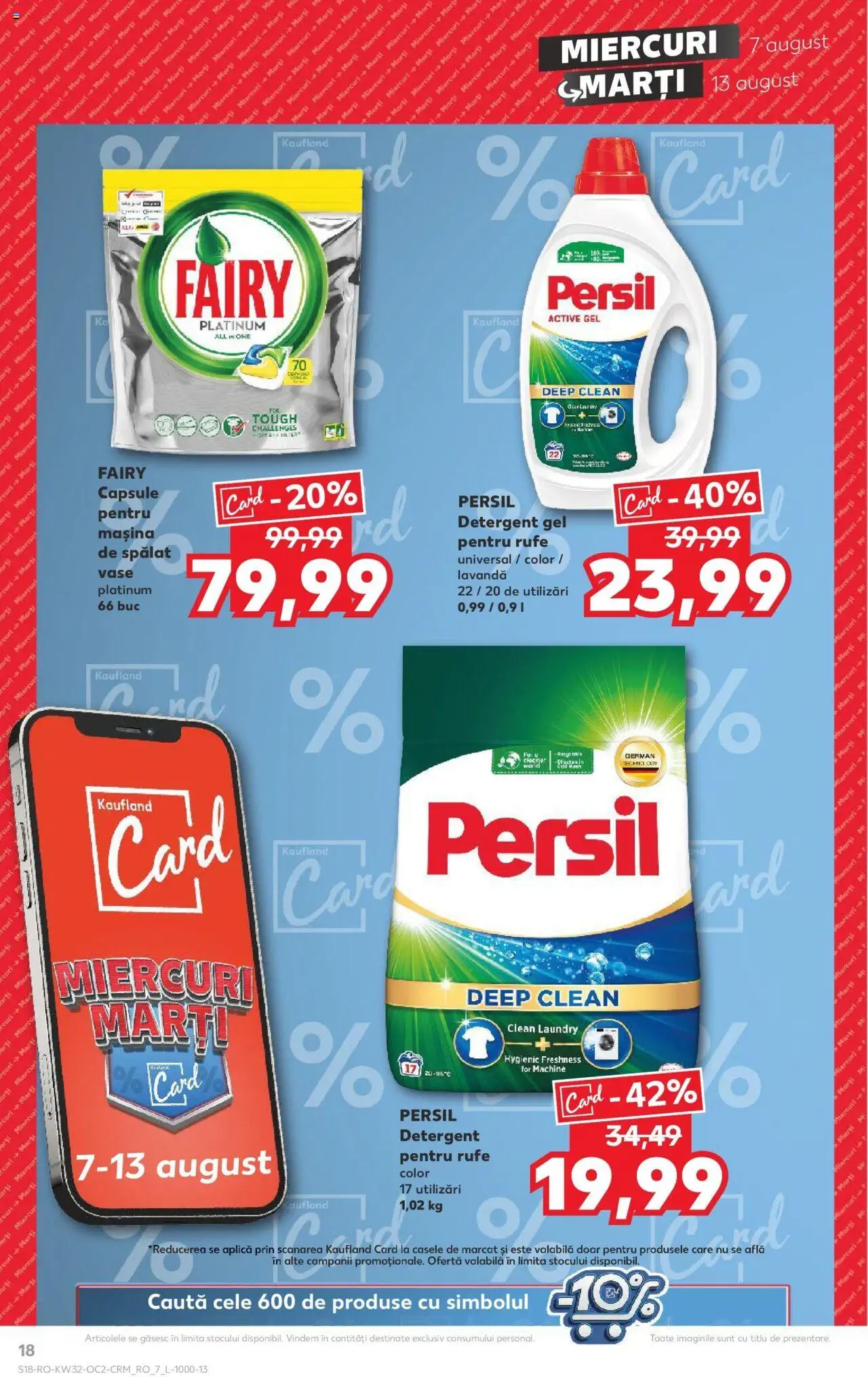 Catalog Kaufland 7 - 13 August 2024 | Pagina 18