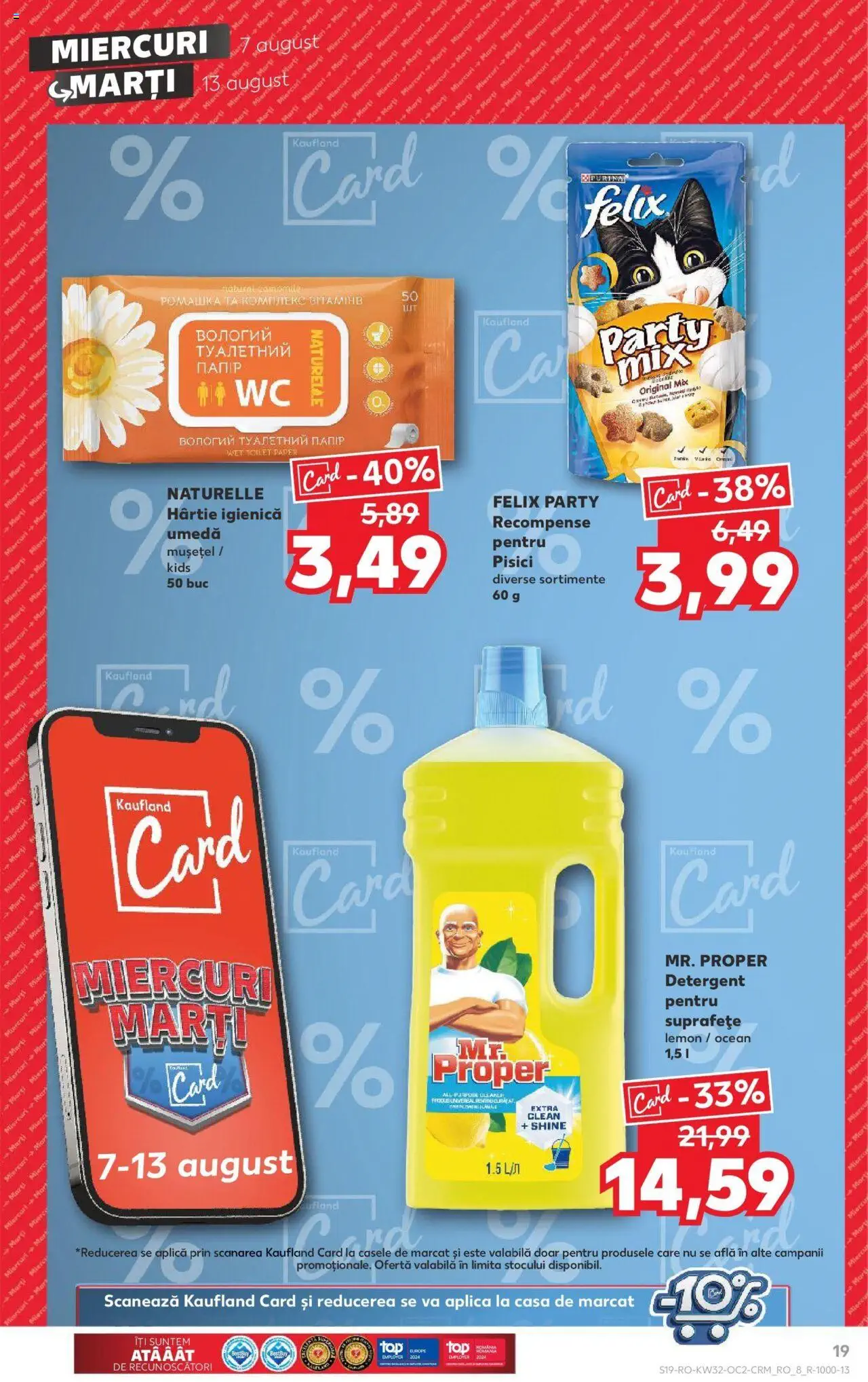 Catalog Kaufland 7 - 13 August 2024 | Pagina 19