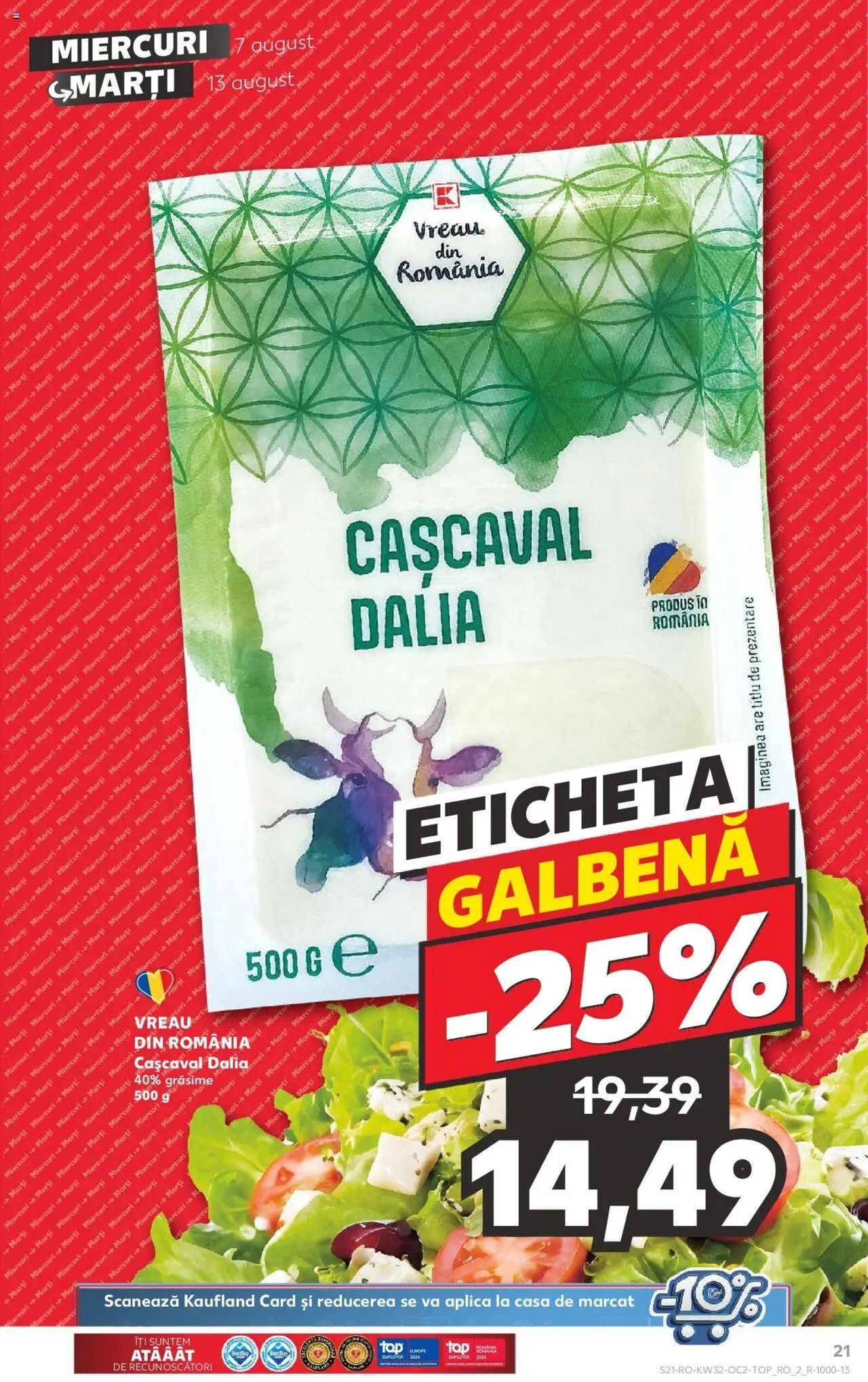 Catalog Kaufland 7 - 13 August 2024 | Pagina 21