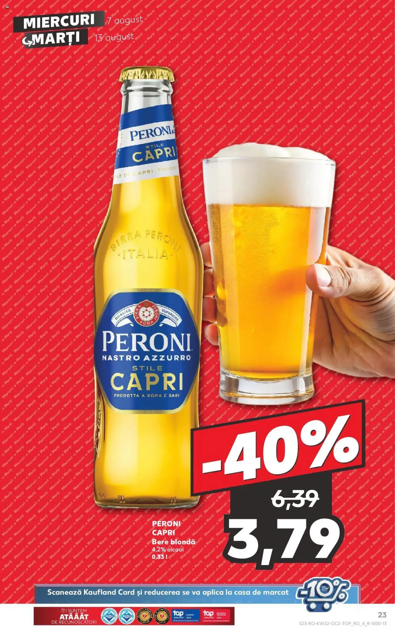 Catalog Kaufland 7 - 13 August 2024 | Pagina 23