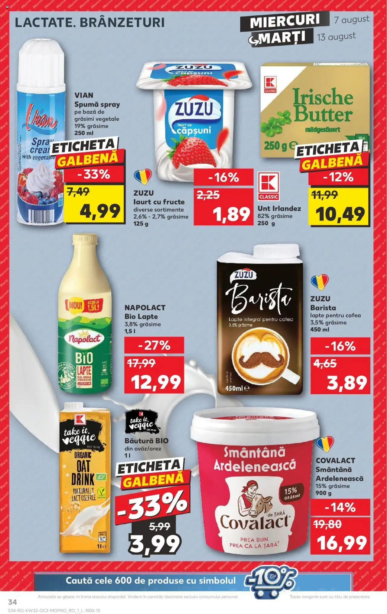 Catalog Kaufland 7 - 13 August 2024 | Pagina 34