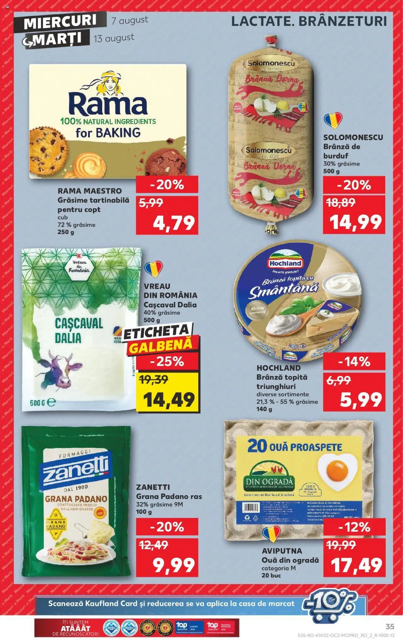 Catalog Kaufland 7 - 13 August 2024 | Pagina 35