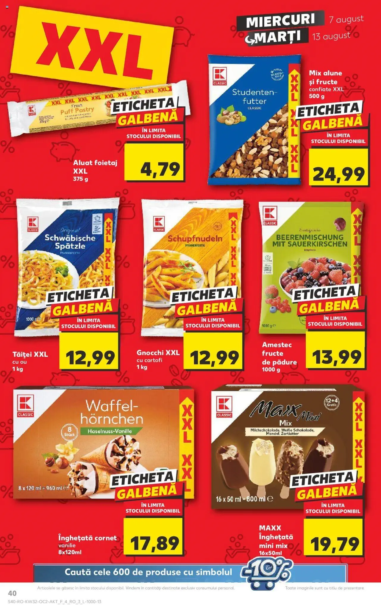 Catalog Kaufland 7 - 13 August 2024 | Pagina 40