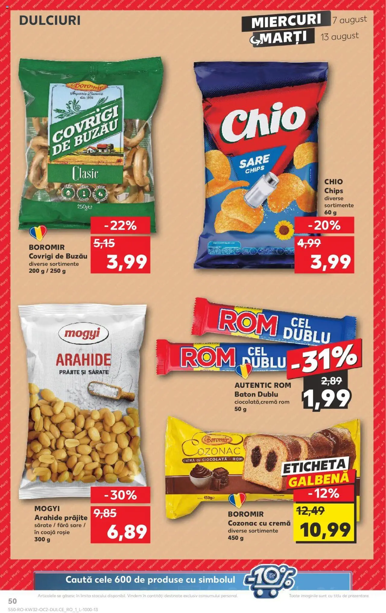 Catalog Kaufland 7 - 13 August 2024 | Pagina 50