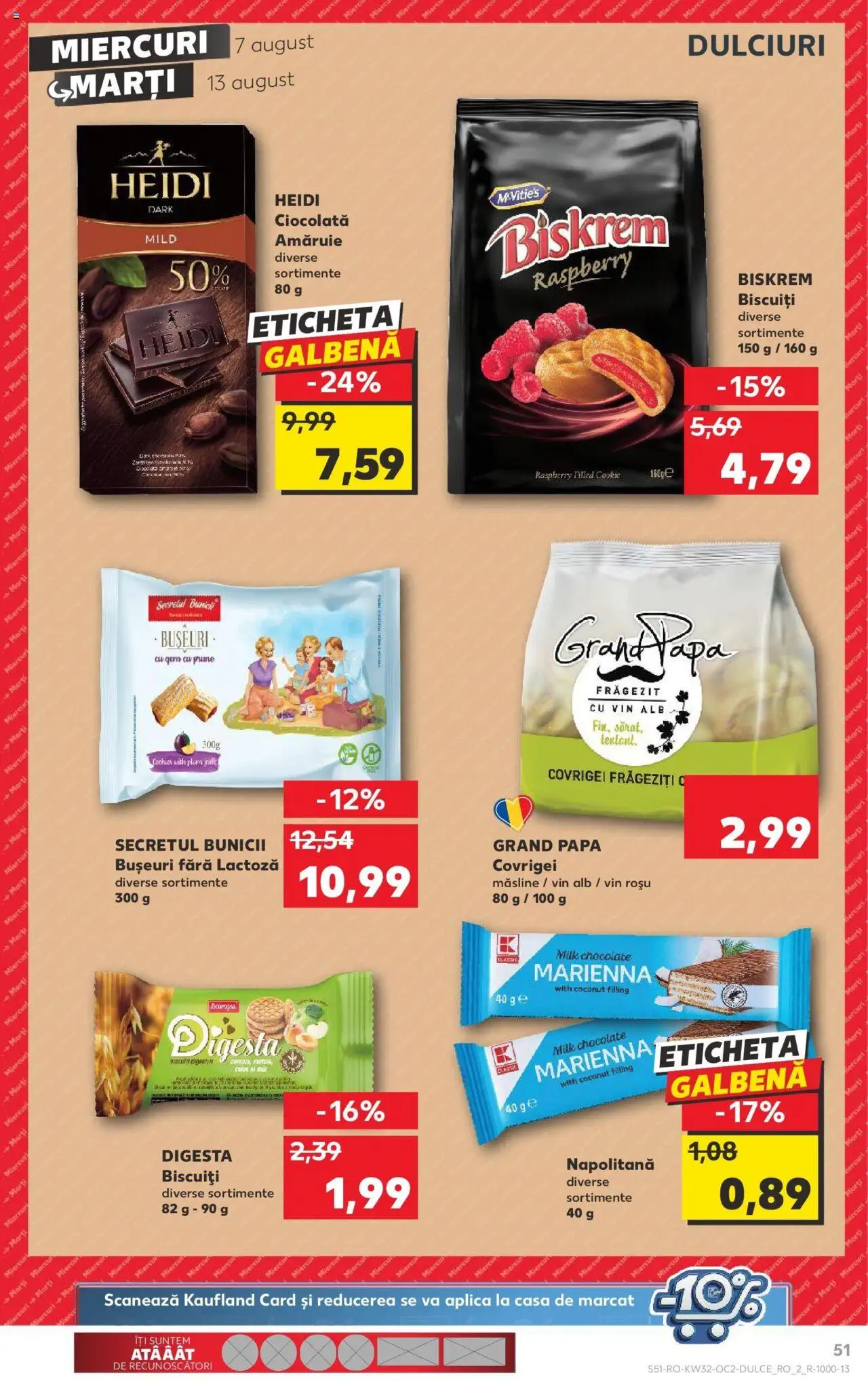 Catalog Kaufland 7 - 13 August 2024 | Pagina 51