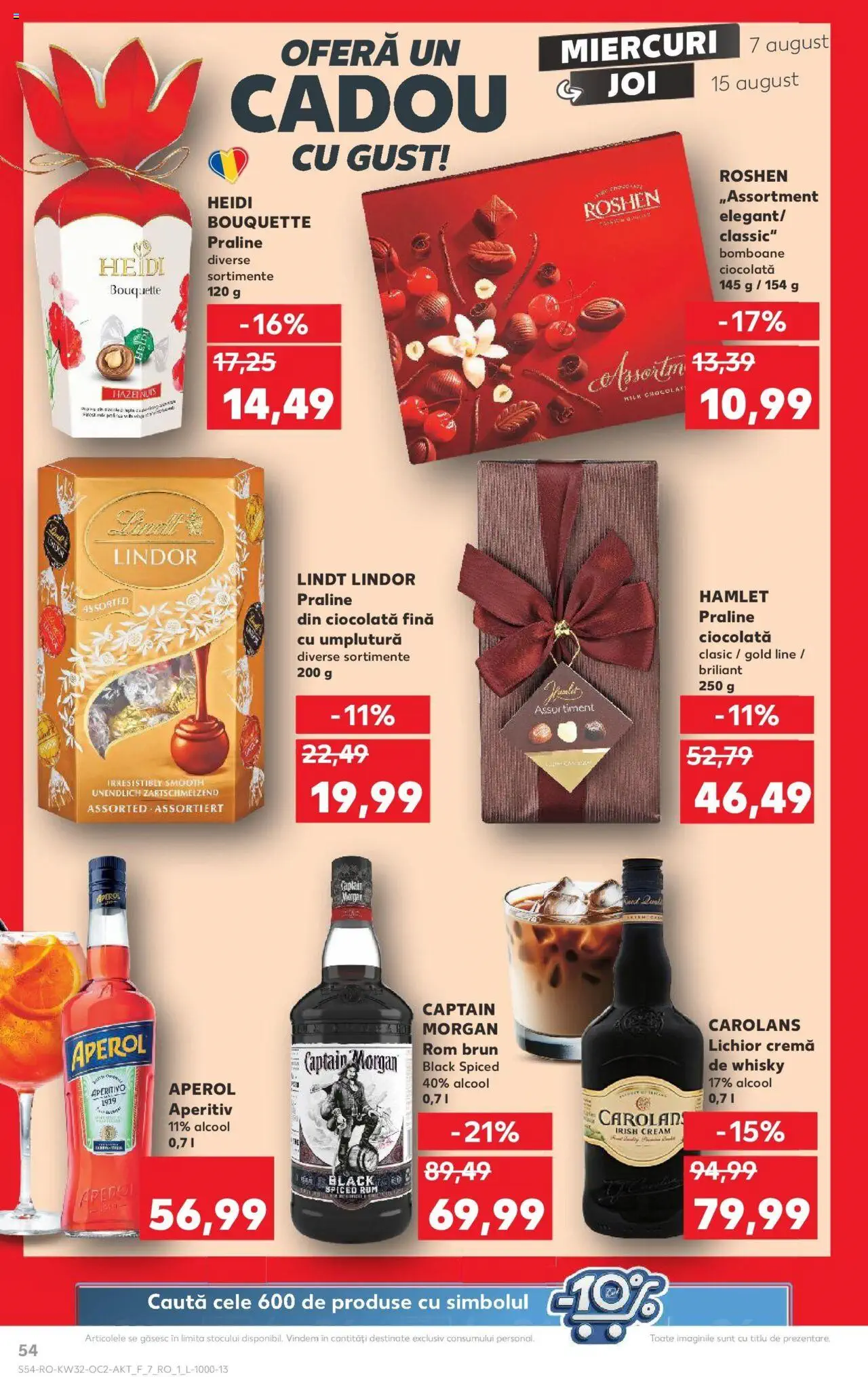 Catalog Kaufland 7 - 13 August 2024 | Pagina 54