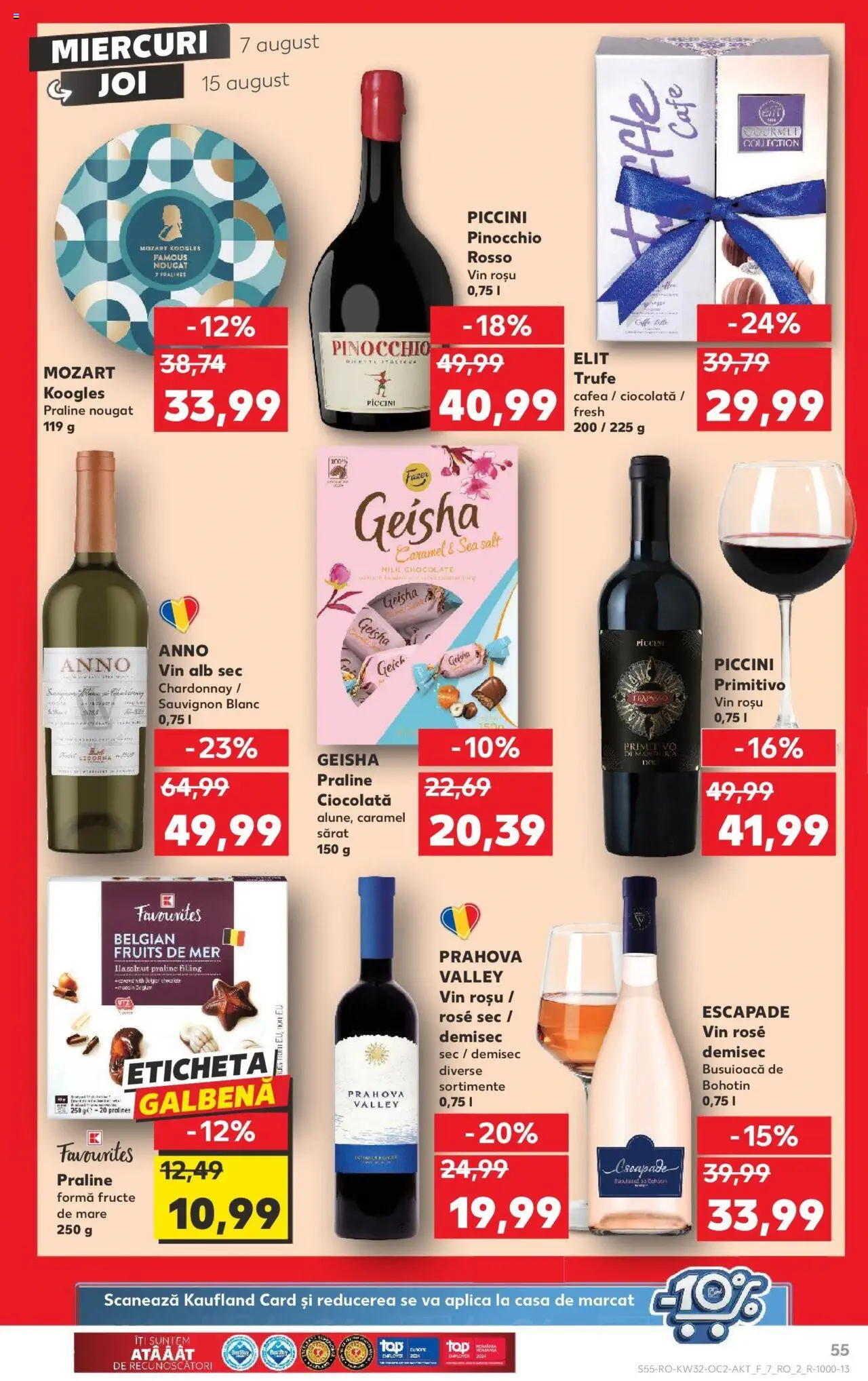 Catalog Kaufland 7 - 13 August 2024 | Pagina 55