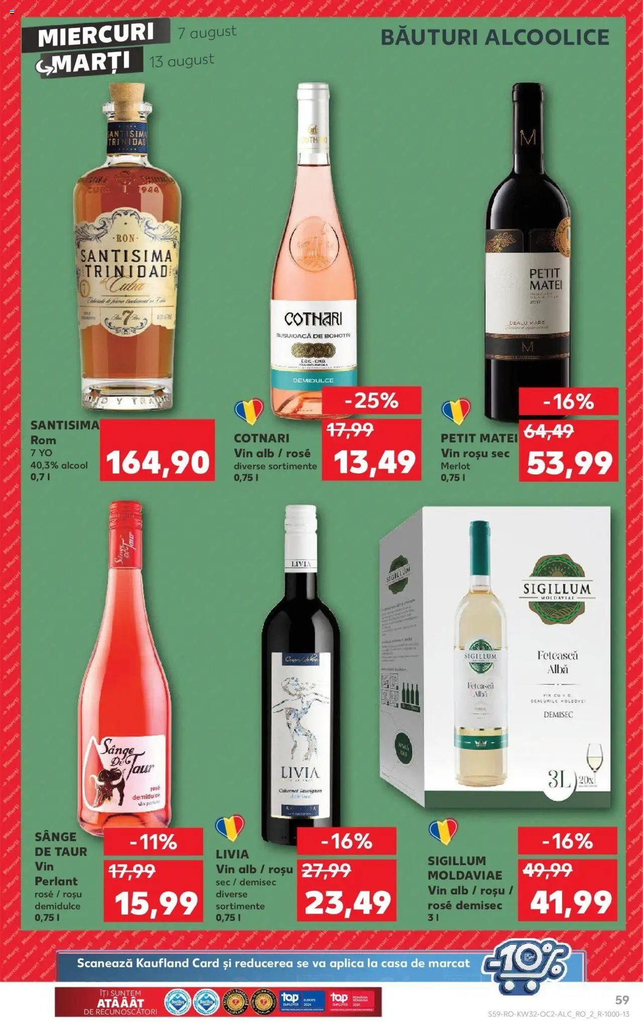 Catalog Kaufland 7 - 13 August 2024 | Pagina 59