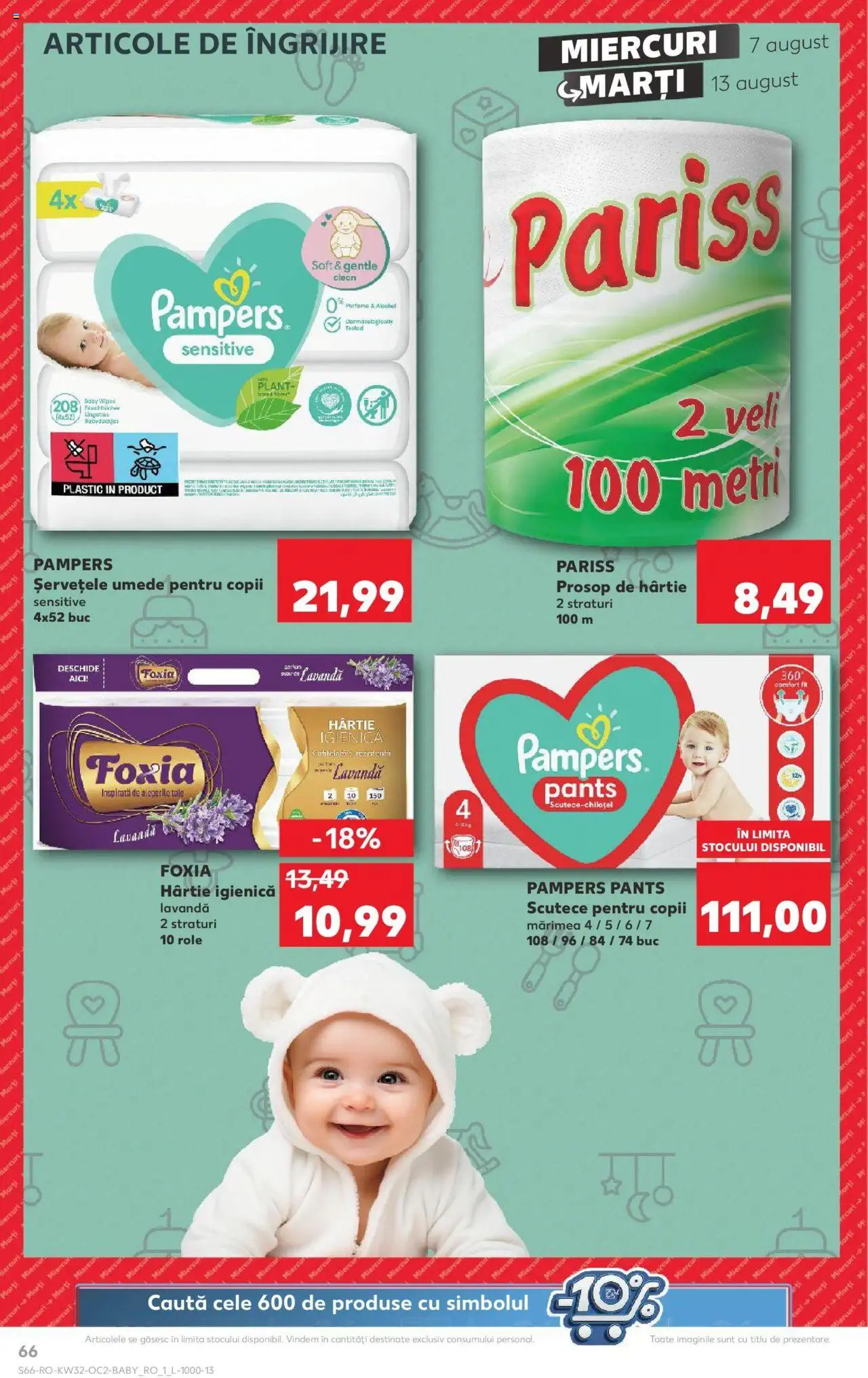 Catalog Kaufland 7 - 13 August 2024 | Pagina 66