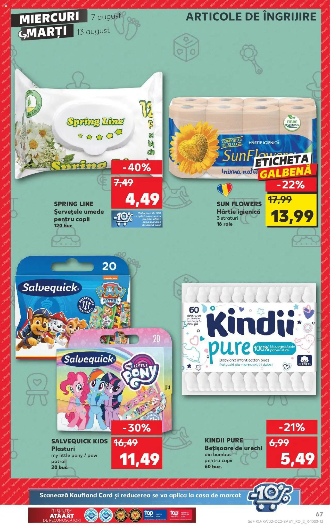 Catalog Kaufland 7 - 13 August 2024 | Pagina 67