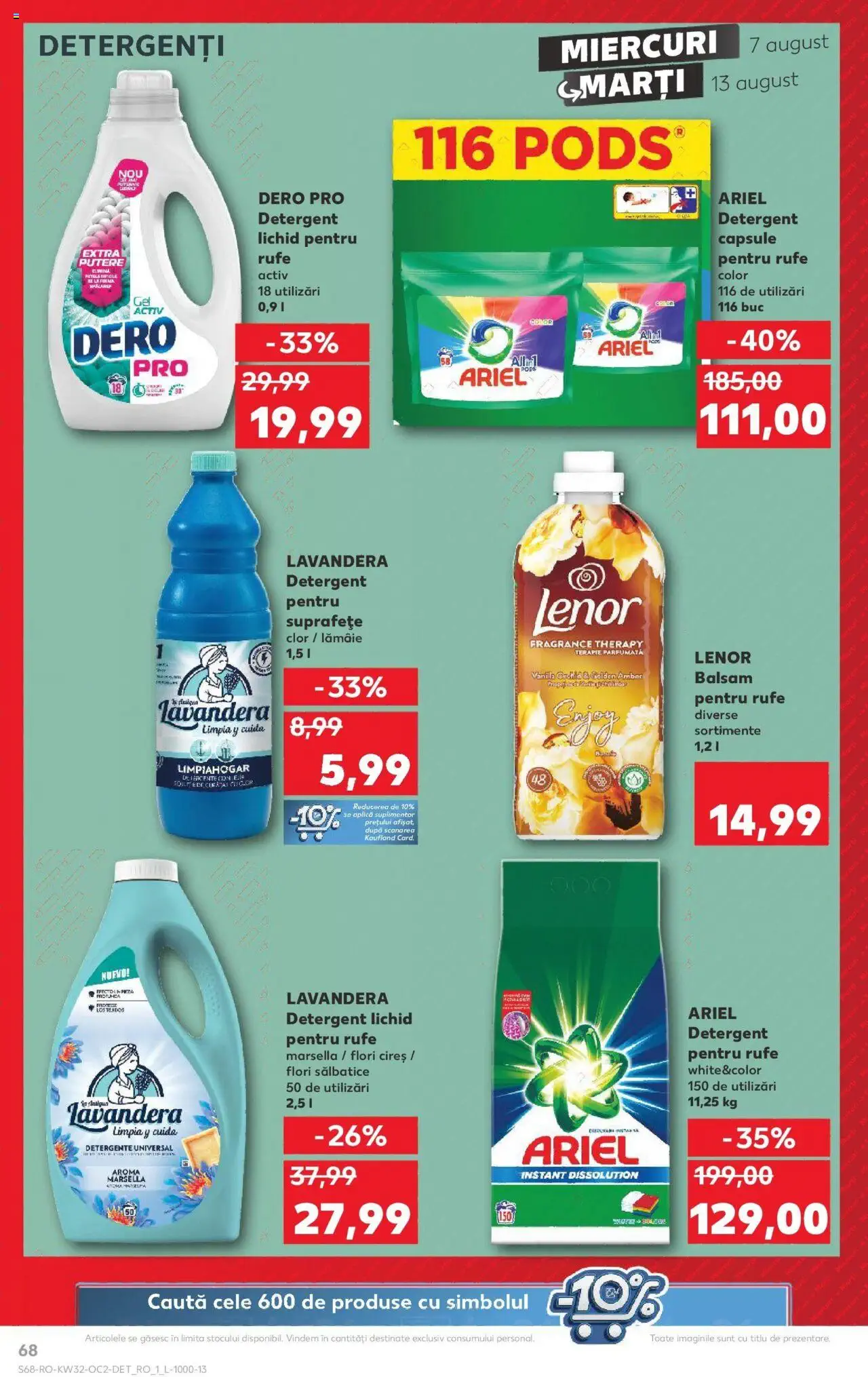 Catalog Kaufland 7 - 13 August 2024 | Pagina 68