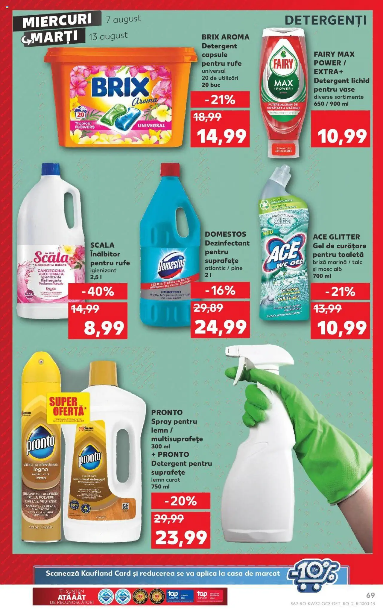 Catalog Kaufland 7 - 13 August 2024 | Pagina 69