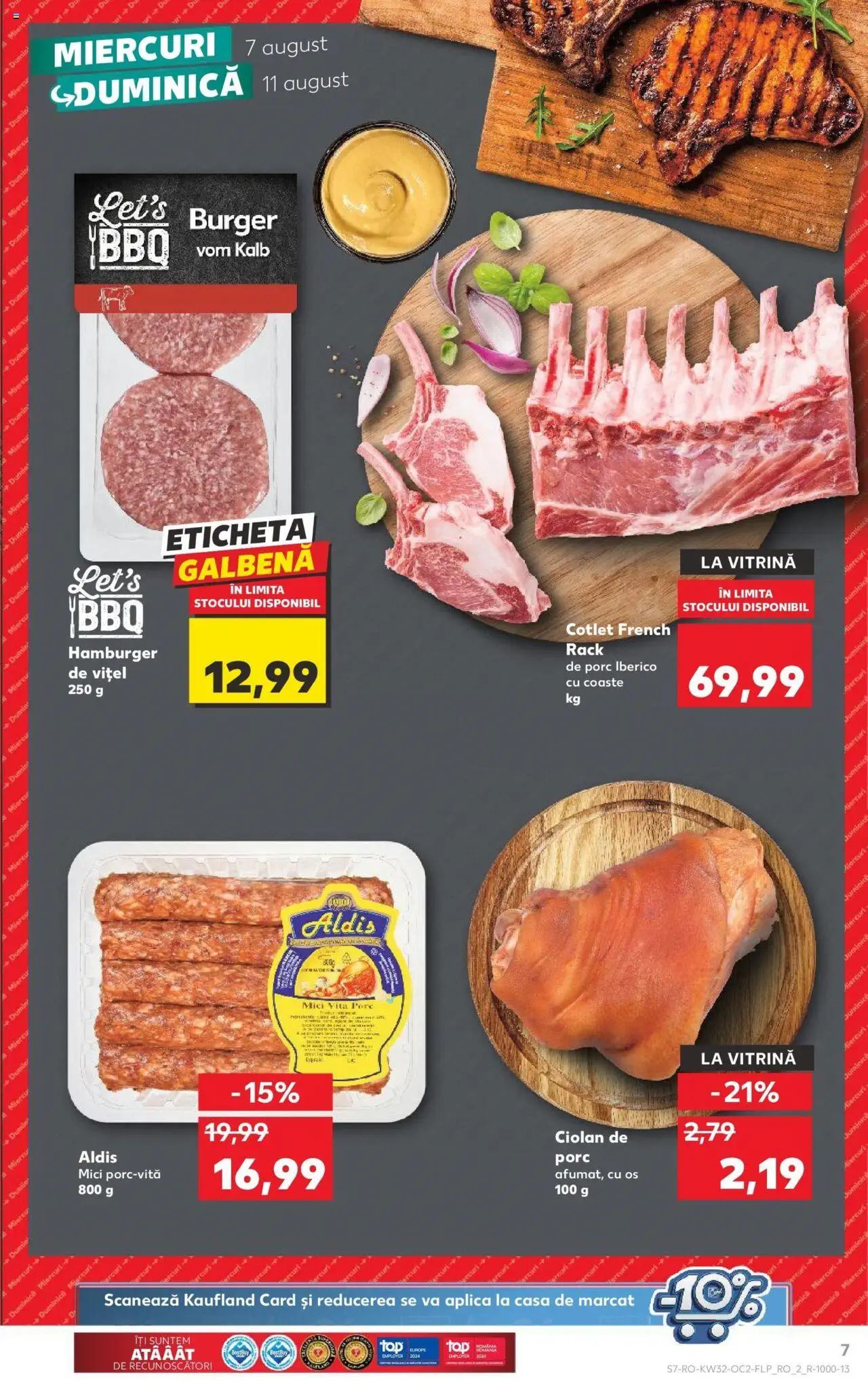 Catalog Kaufland 7 - 13 August 2024 | Pagina 7