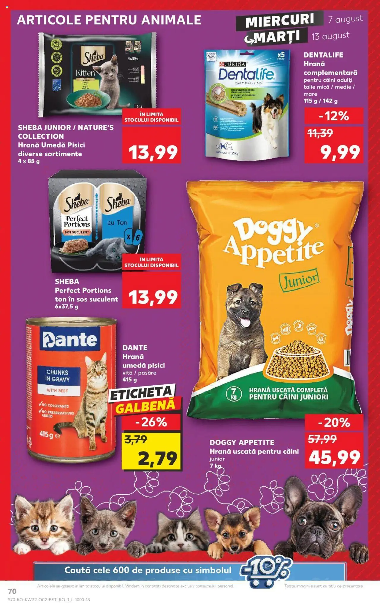 Catalog Kaufland 7 - 13 August 2024 | Pagina 70