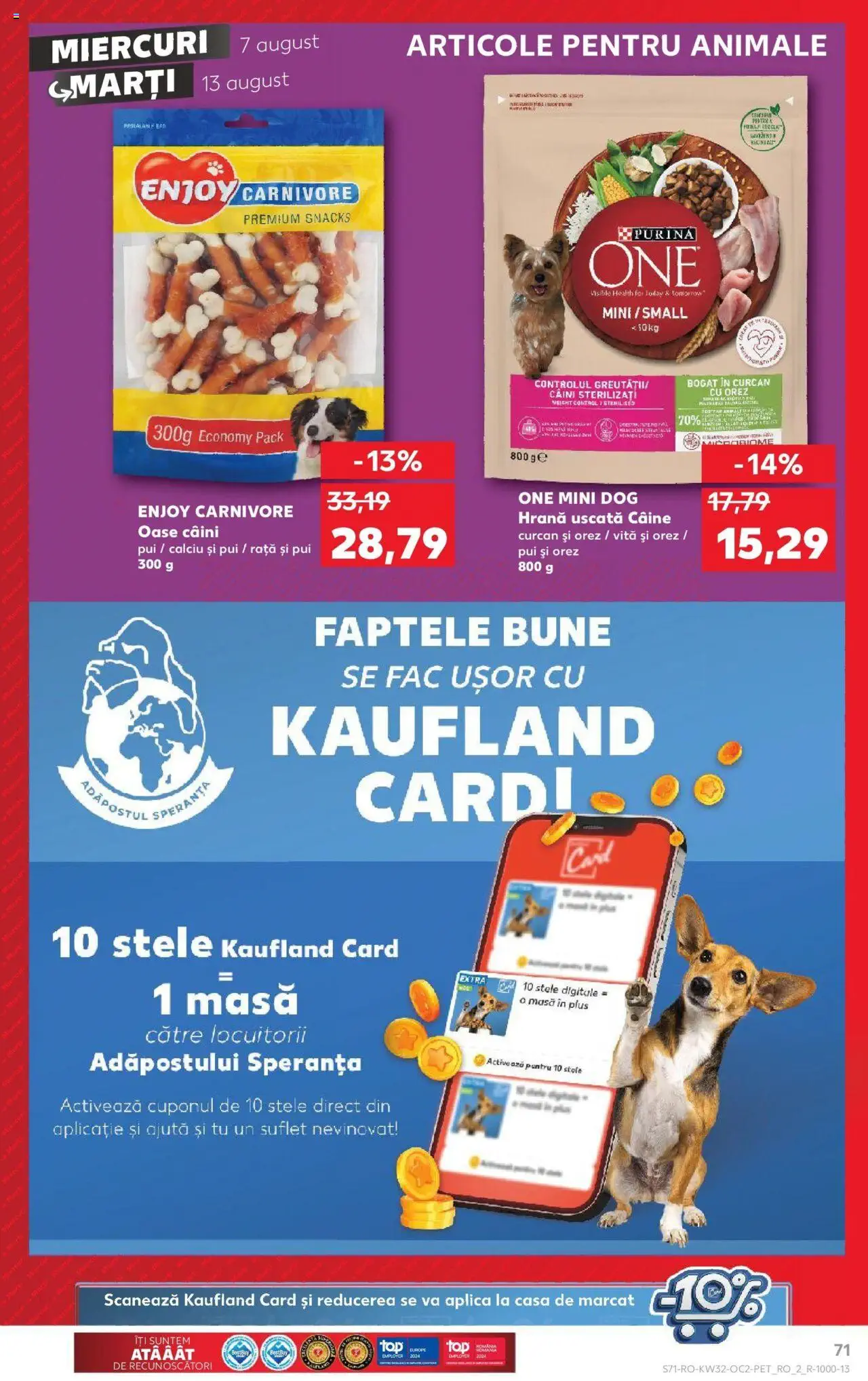 Catalog Kaufland 7 - 13 August 2024 | Pagina 71