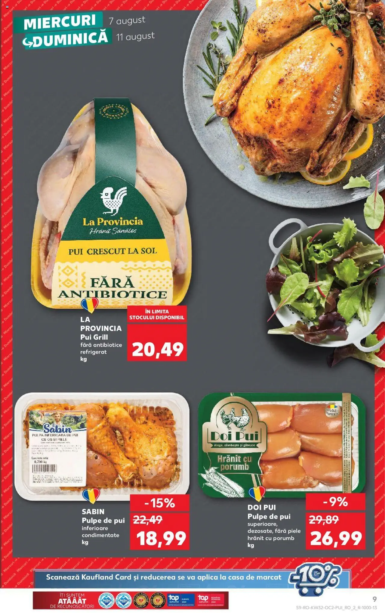 Catalog Kaufland 7 - 13 August 2024 | Pagina 9
