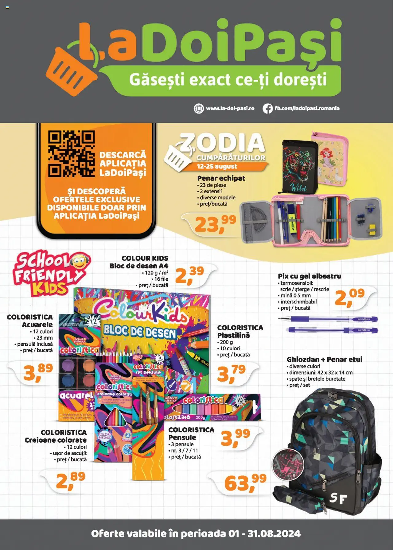Catalog La Doi Pași 1 - 31 August 2024 | Pagina 1