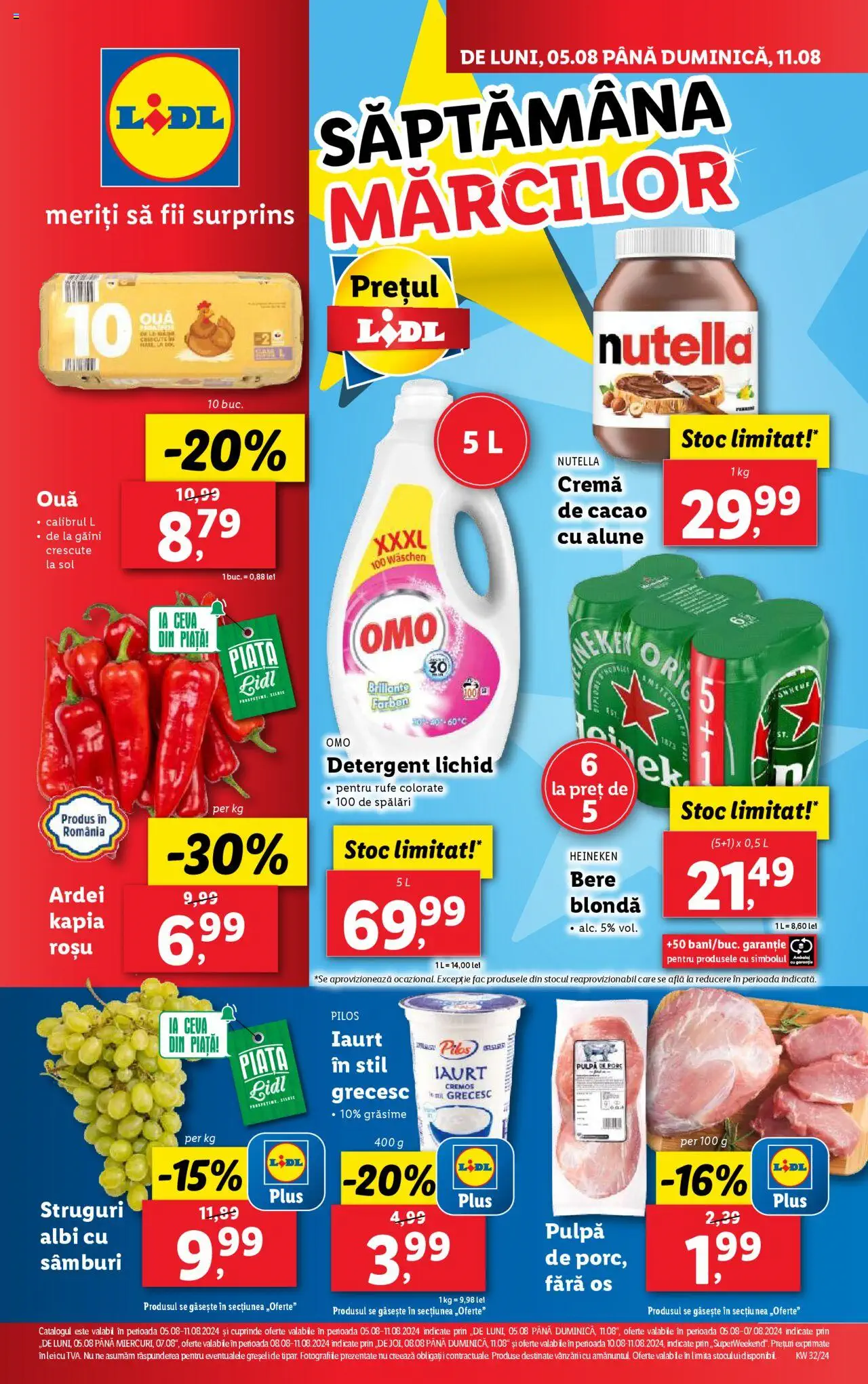 Catalog LIDL 5 - 11 August 2024 | Pagina 1