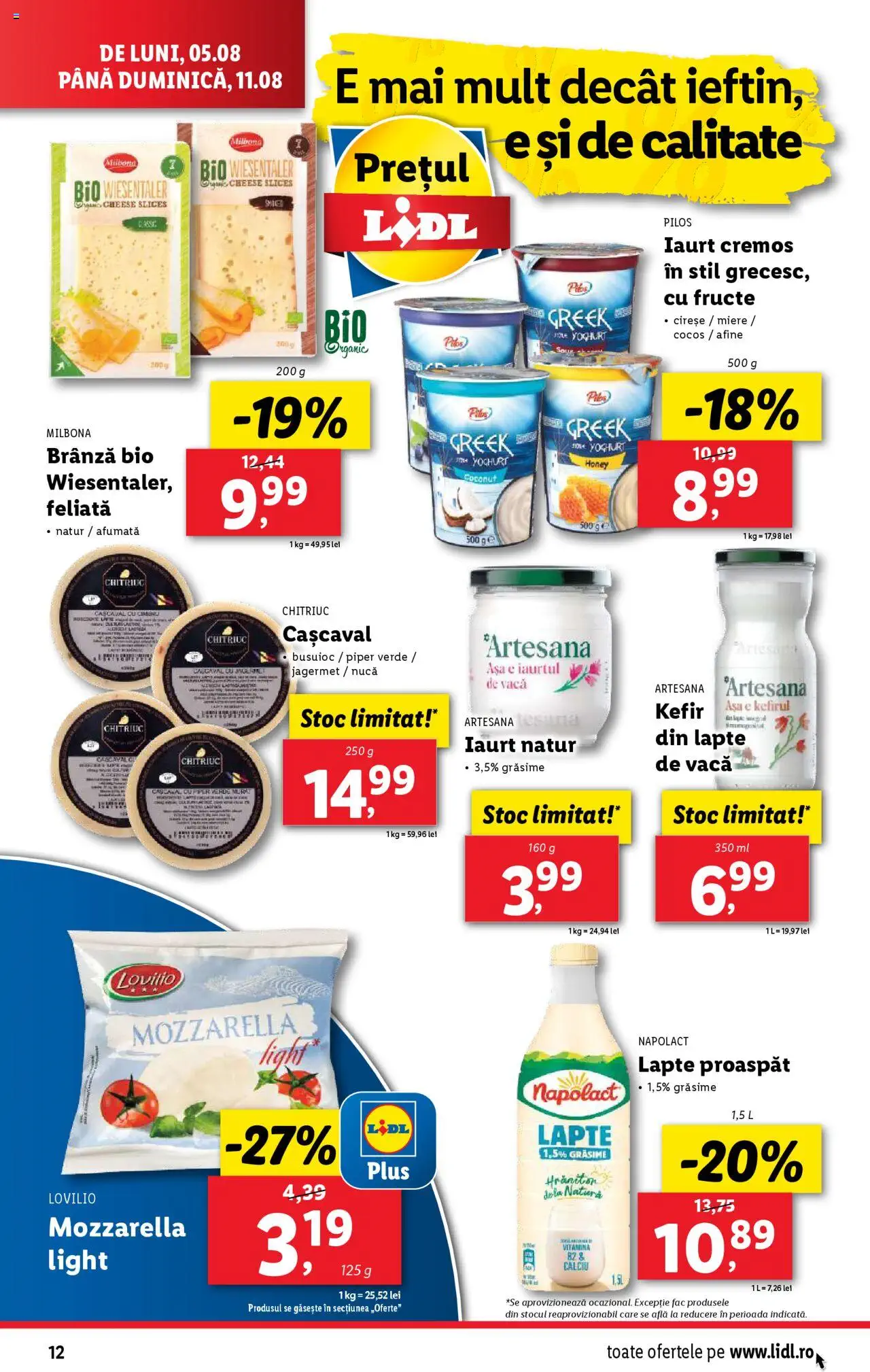 Catalog LIDL 5 - 11 August 2024 | Pagina 12