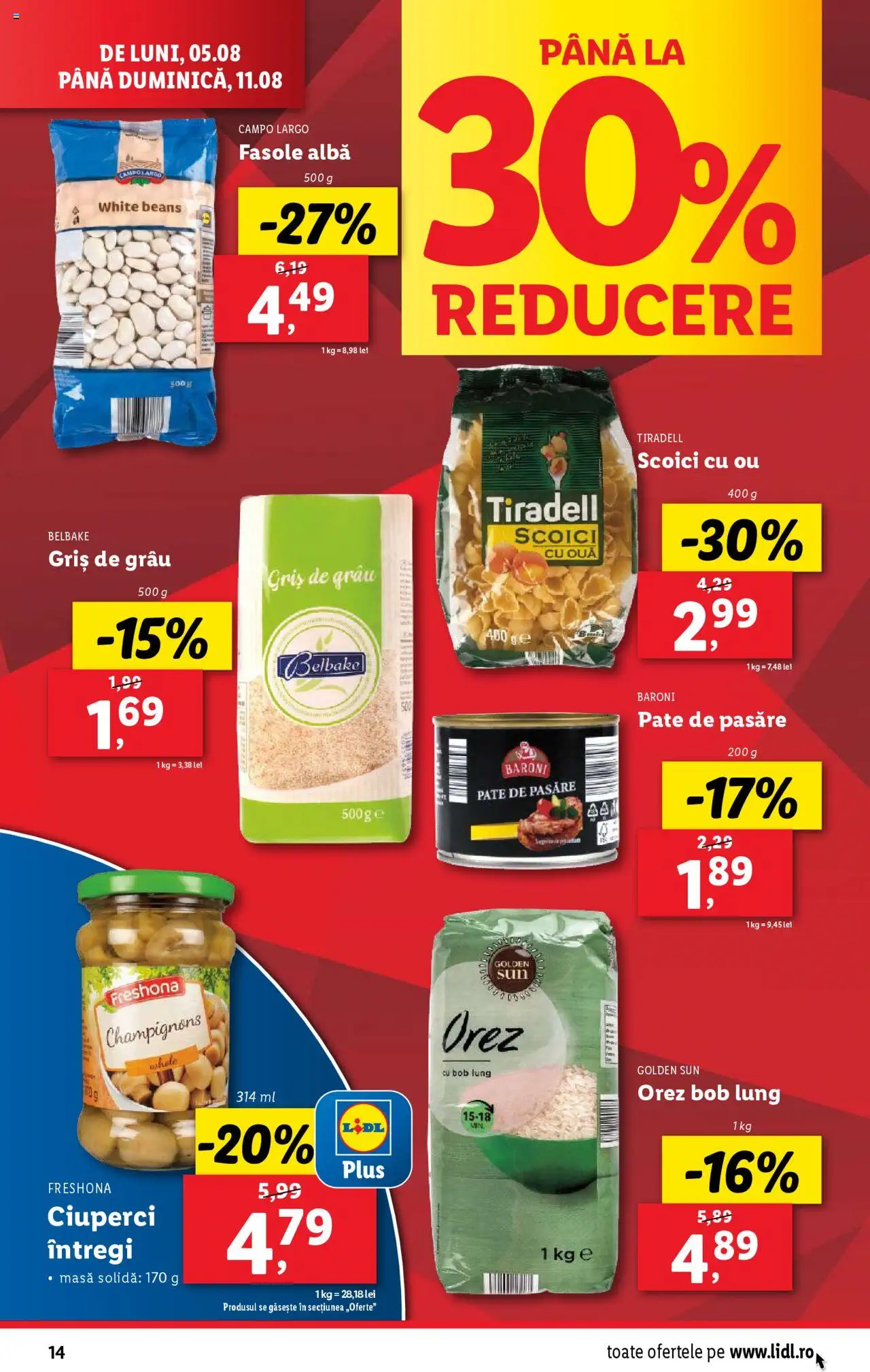 Catalog LIDL 5 - 11 August 2024 | Pagina 14