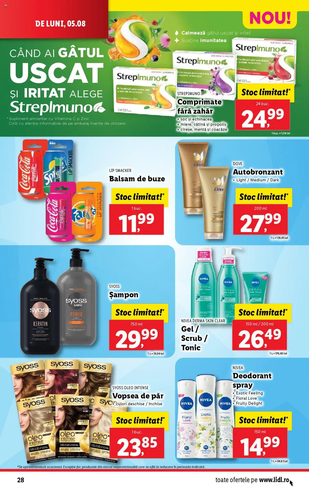 Catalog LIDL 5 - 11 August 2024 | Pagina 28