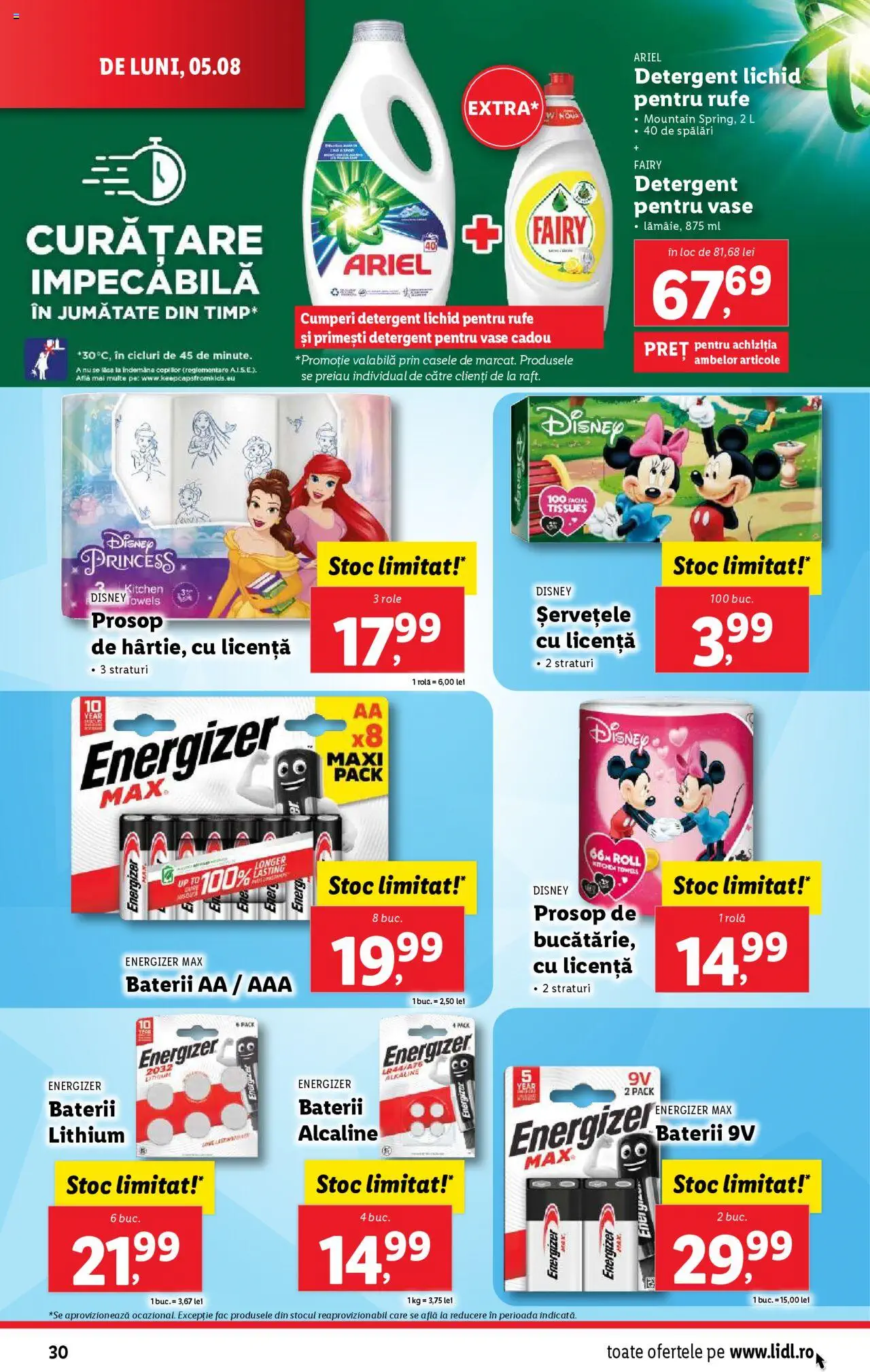 Catalog LIDL 5 - 11 August 2024 | Pagina 30