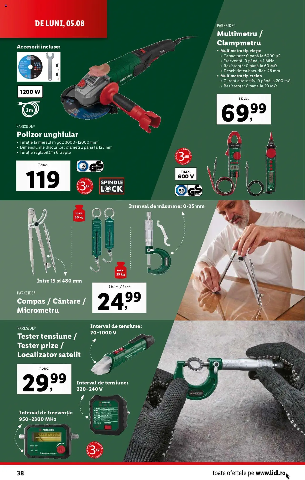 Catalog LIDL 5 - 11 August 2024 | Pagina 38
