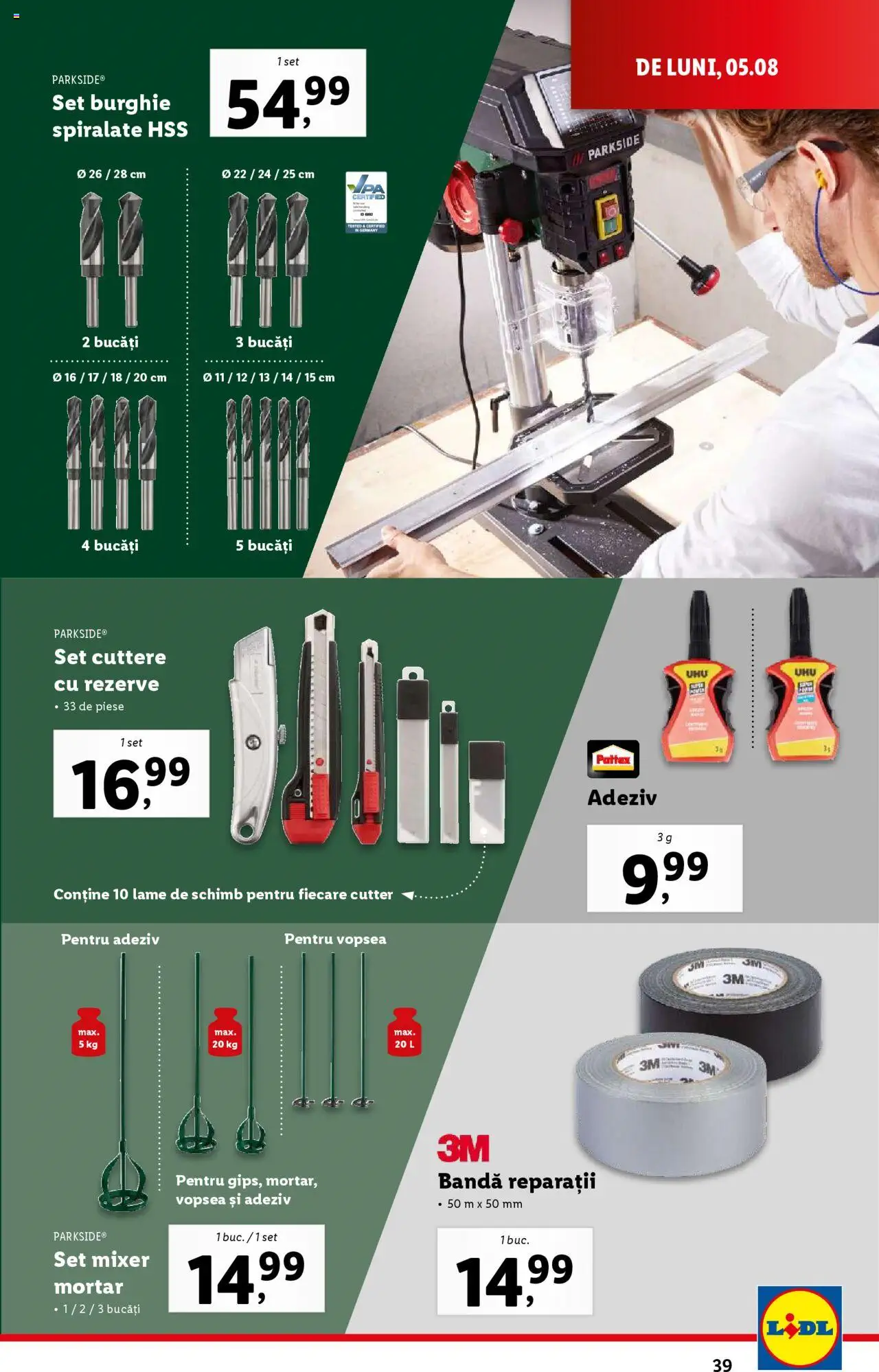 Catalog LIDL 5 - 11 August 2024 | Pagina 39