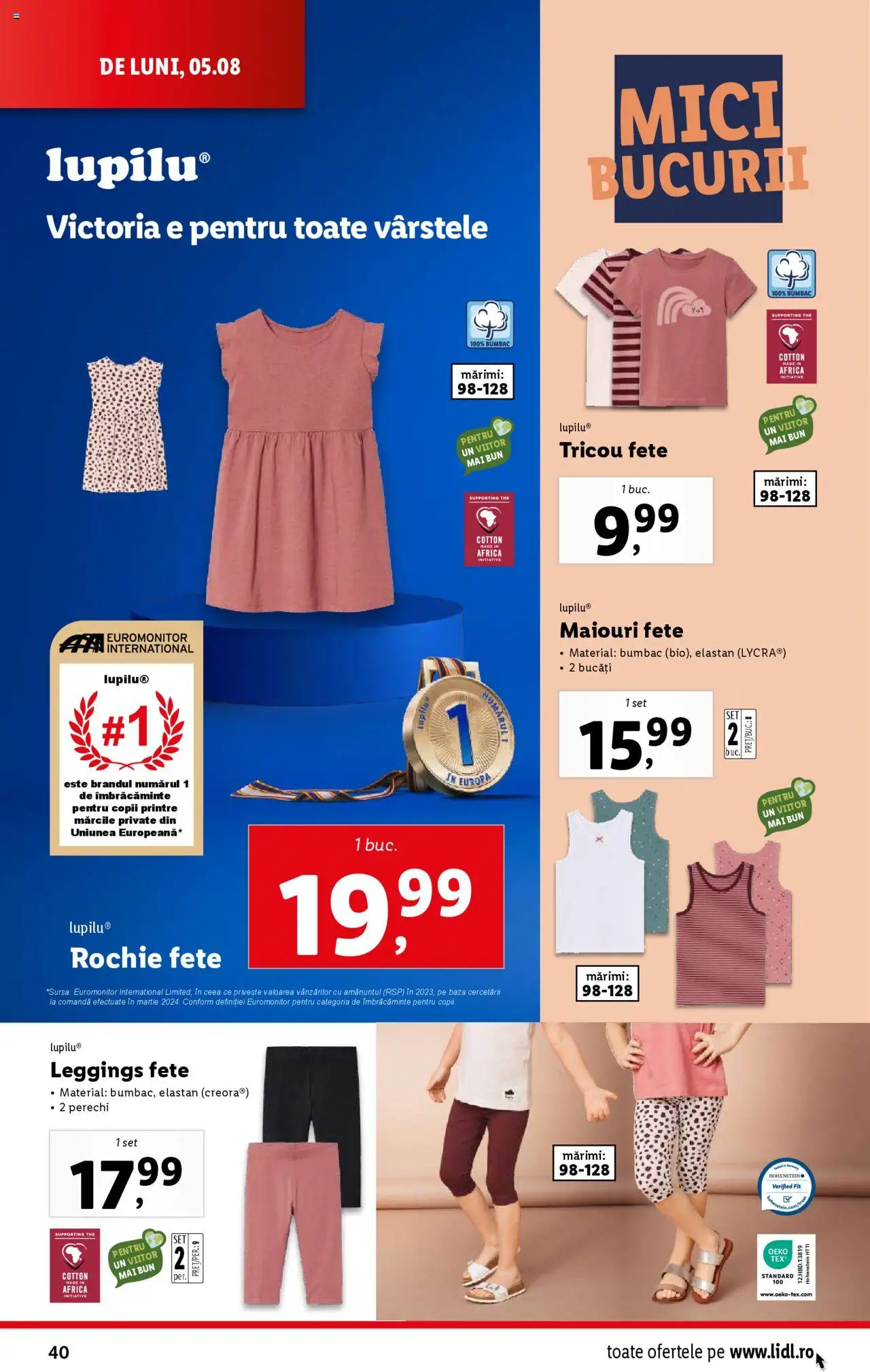 Catalog LIDL 5 - 11 August 2024 | Pagina 40