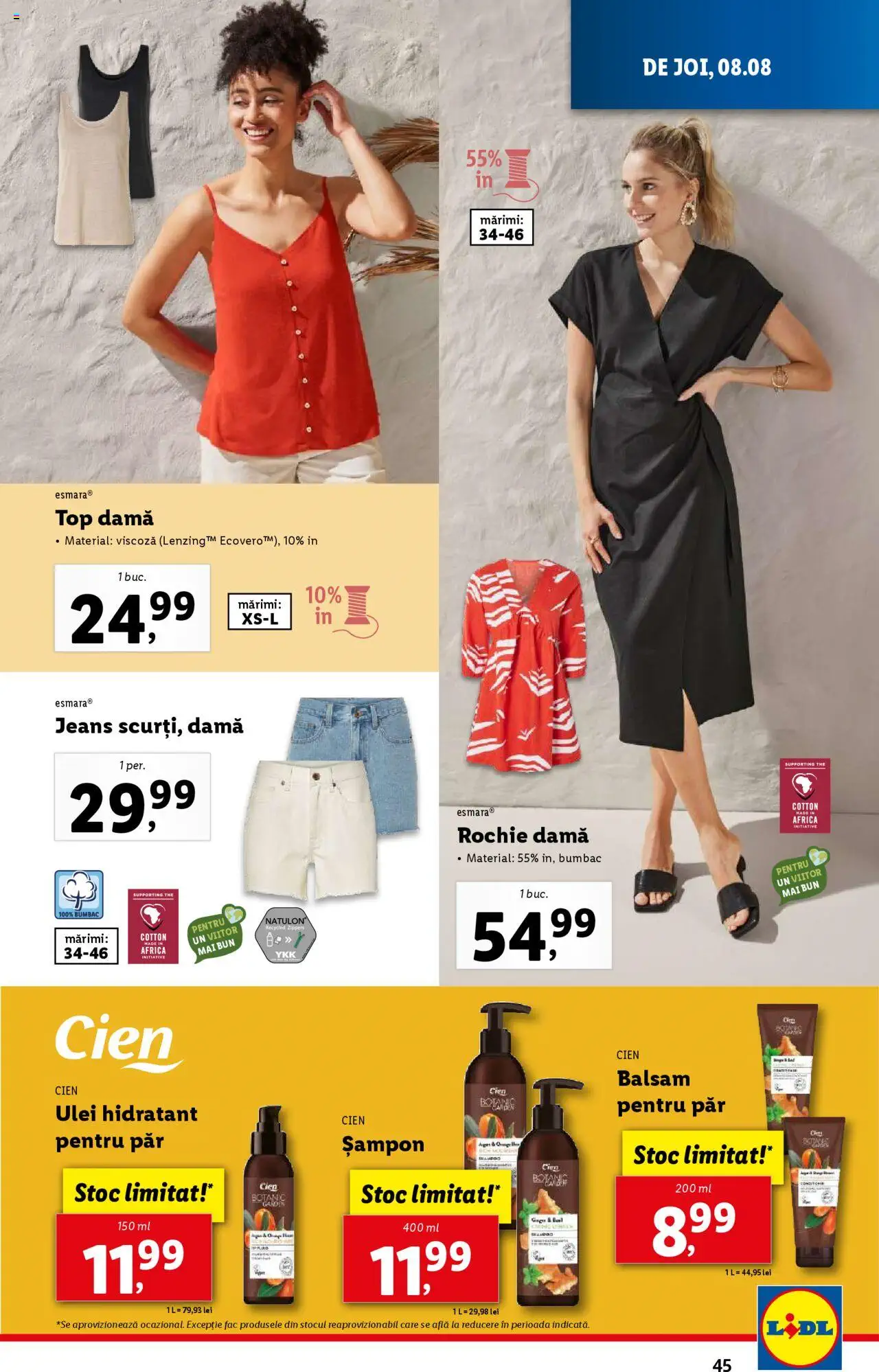 Catalog LIDL 5 - 11 August 2024 | Pagina 45