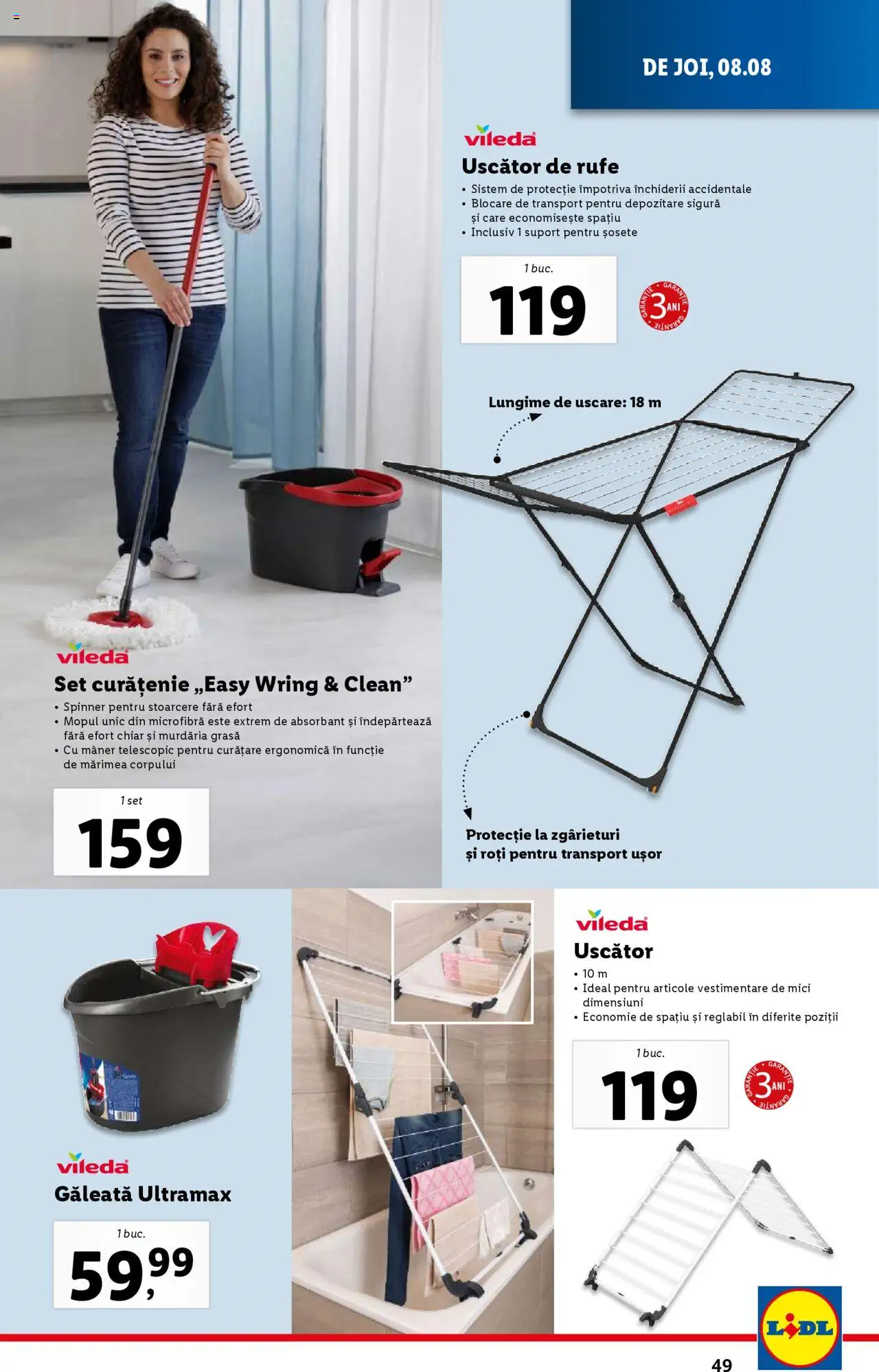 Catalog LIDL 5 - 11 August 2024 | Pagina 49